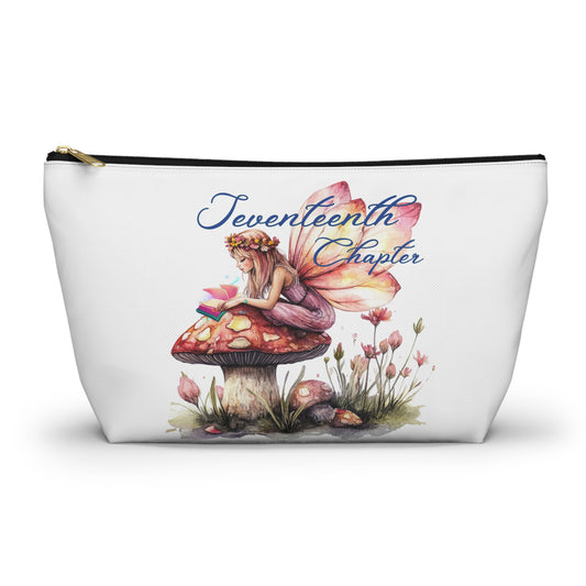 Whimsical Fairy Accessory Pouch, Cute Makeup Bag, Travel Organizer, Gift for Fairy Lovers, Seventeenth Chapter Design