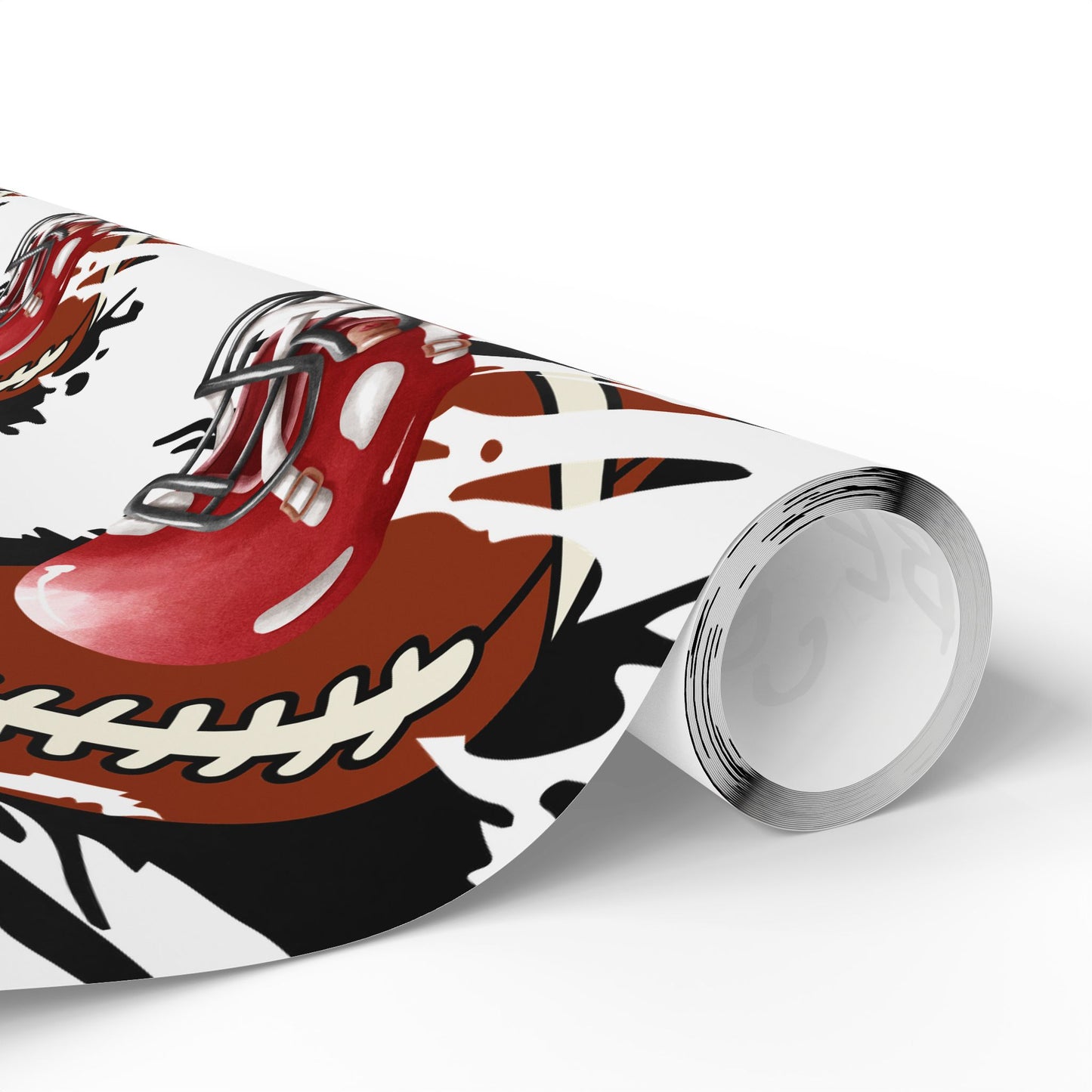 Football-Themed Wrapping Paper - Perfect for Coaches and Sports Fans, Gift Wrap For Him, His Birthday,  Gift Wrap for Birthdays, Holidays, Tailgate Parties, and More