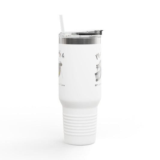 Travel Mug 40oz - Fun Reality Show Insulated Tumbler for Movie Lovers, Ideal Gift for Birthdays, Holidays, Road Trips, Anniversary