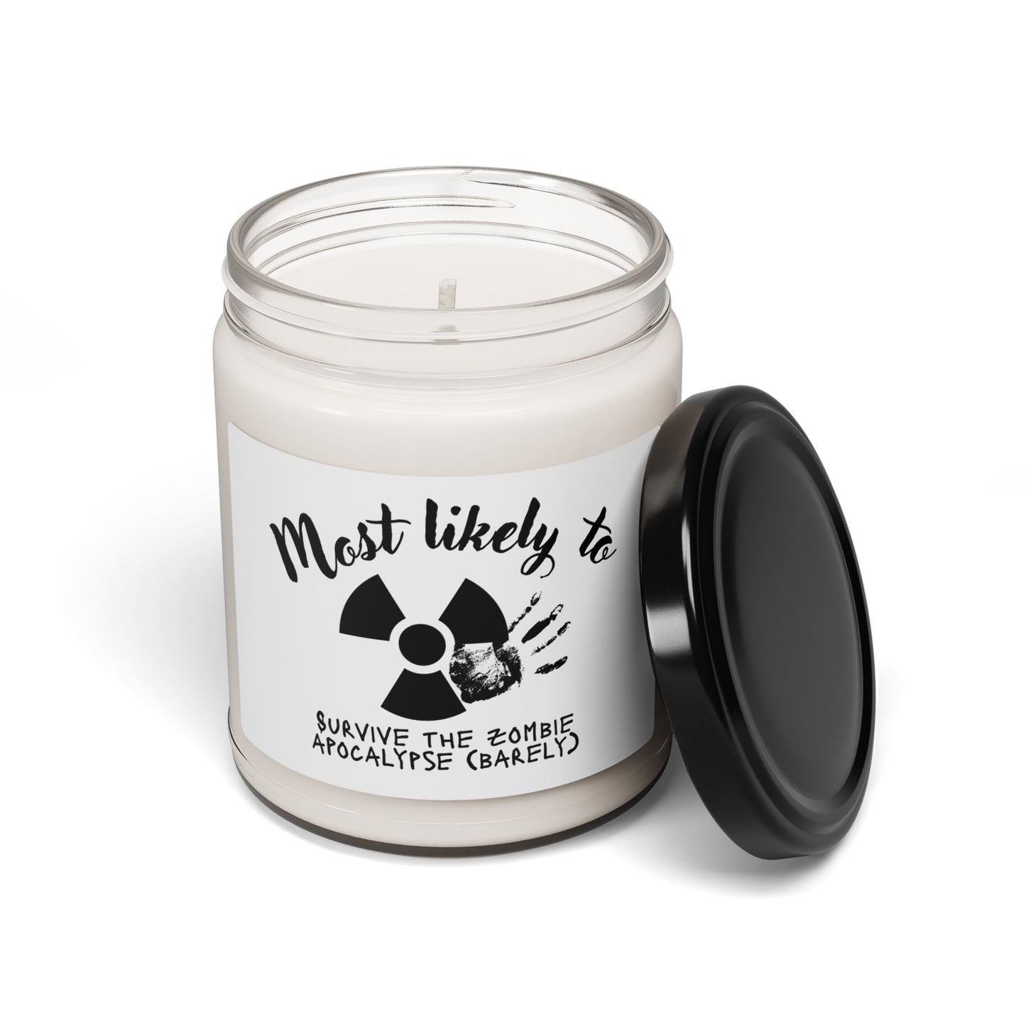 Zombie Apocalypse Scented Candle | Fun Gift for Friends, Home Decor, Relaxation, Unique Birthday Present, Halloween Decor