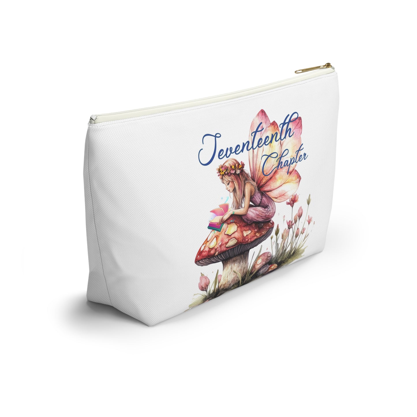 Whimsical Fairy Accessory Pouch, Cute Makeup Bag, Travel Organizer, Gift for Fairy Lovers, Seventeenth Chapter Design
