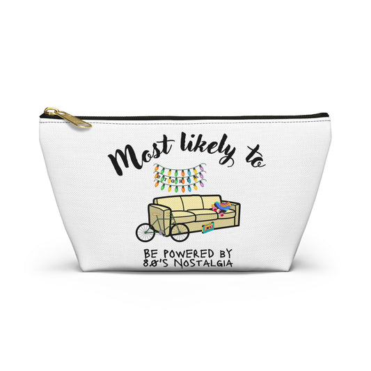 Most Likely To Nostalgic Accessory Pouch, Cosmetic Pouch, Pencil Pouch,  Stranger Things Inspired Wrapping Paper