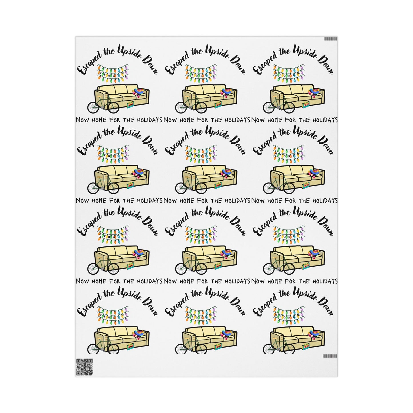 Festive Wrapping Paper, Gift Wrap for Holidays, Party Supplies, Unique Gift Wrap, Eco-Friendly Wrapping, Fun Gift Presentation