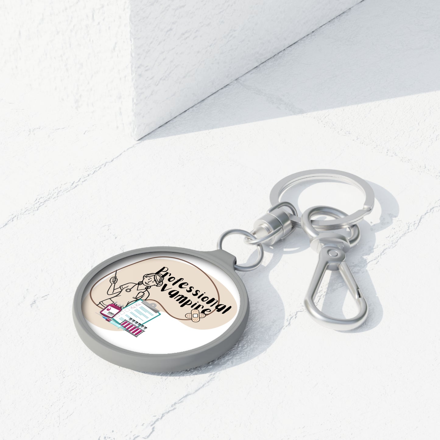 Keyring Tag - Nurse Squad Essential - Blessed and Stressed - Nurse Strong - Scrub life keyring - Healthcare hero keyring - phlebotomist