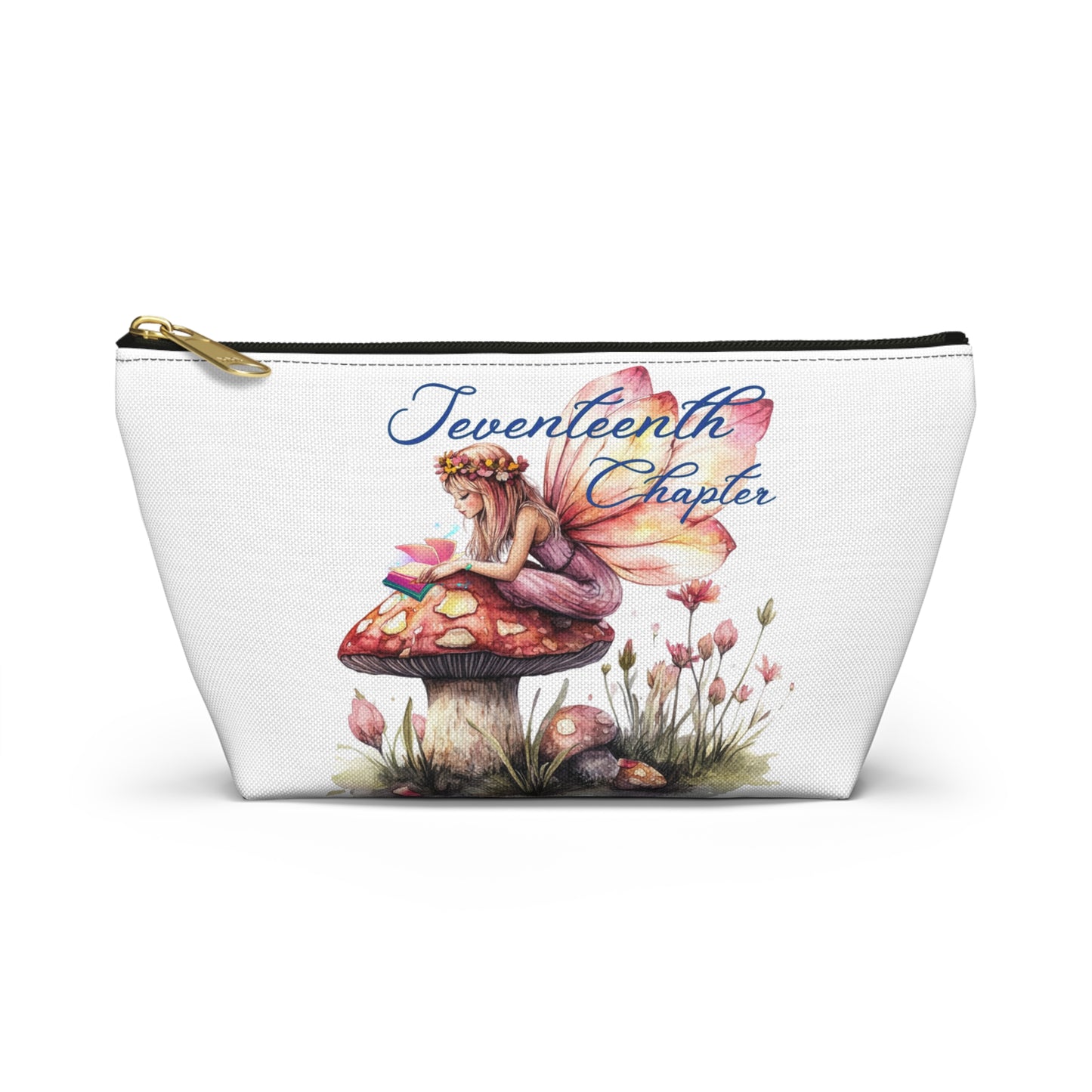Whimsical Fairy Accessory Pouch, Cute Makeup Bag, Travel Organizer, Gift for Fairy Lovers, Seventeenth Chapter Design