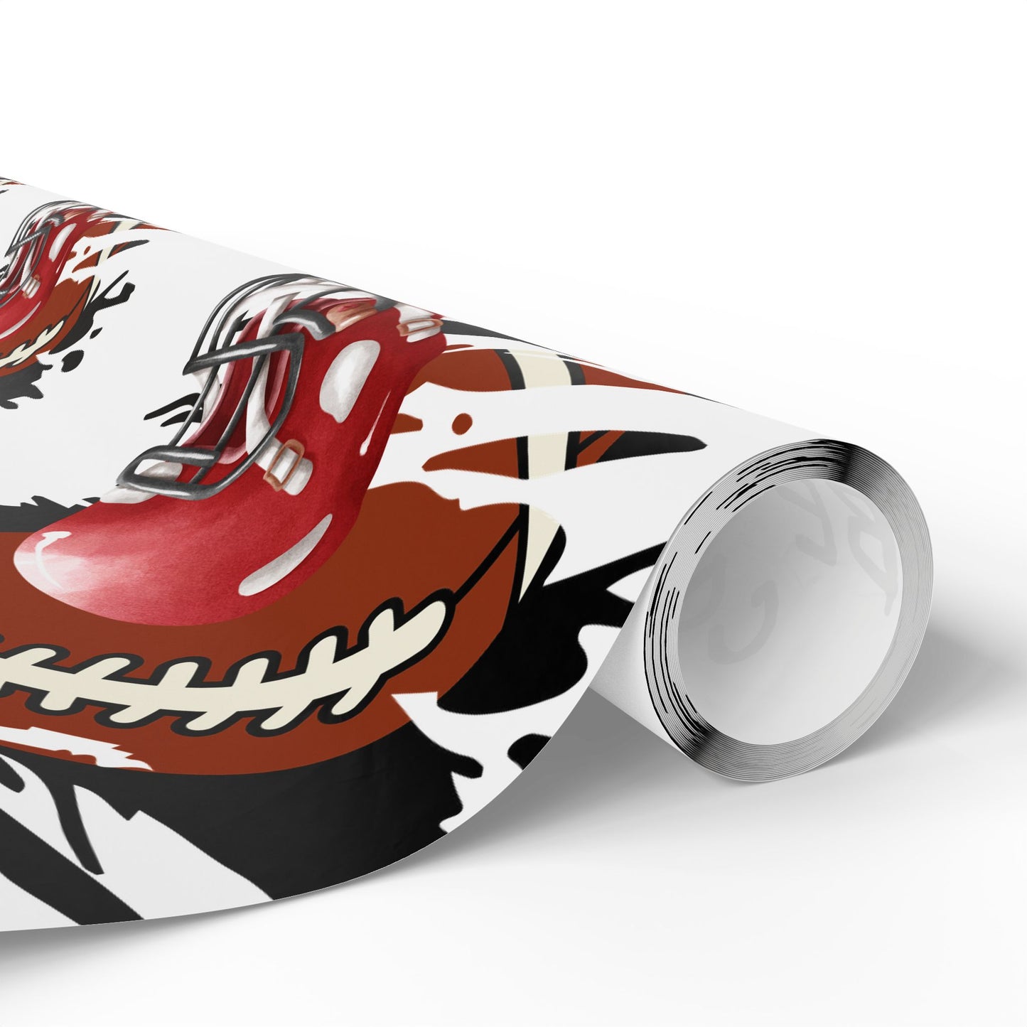 Football-Themed Wrapping Paper - Perfect for Coaches and Sports Fans, Gift Wrap For Him, His Birthday,  Gift Wrap for Birthdays, Holidays, Tailgate Parties, and More