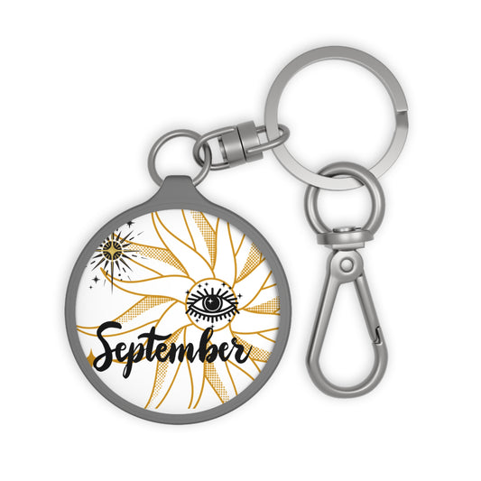 Keyring Tag - Celestial September Keyring for Attention Catchers