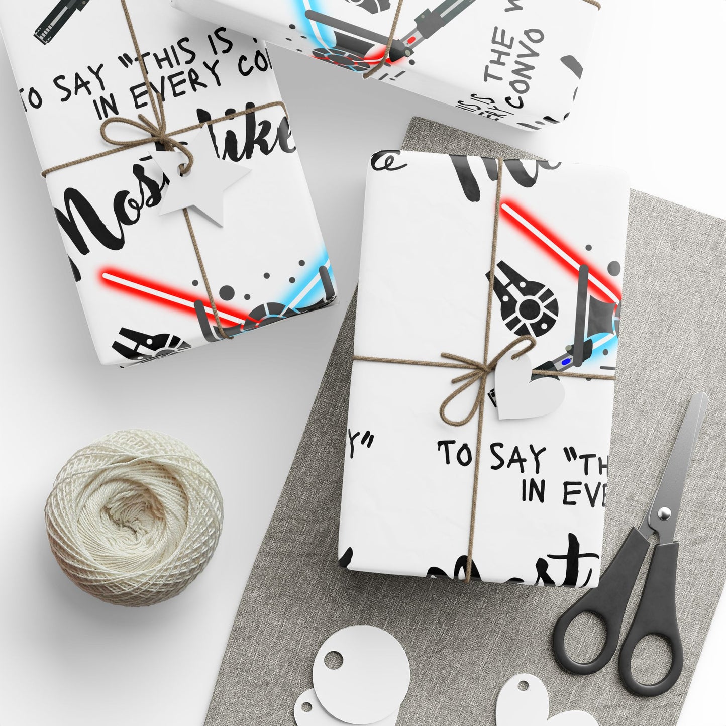Star Wars Themed Wrapping Paper, Most Likely To Wrapping Papers