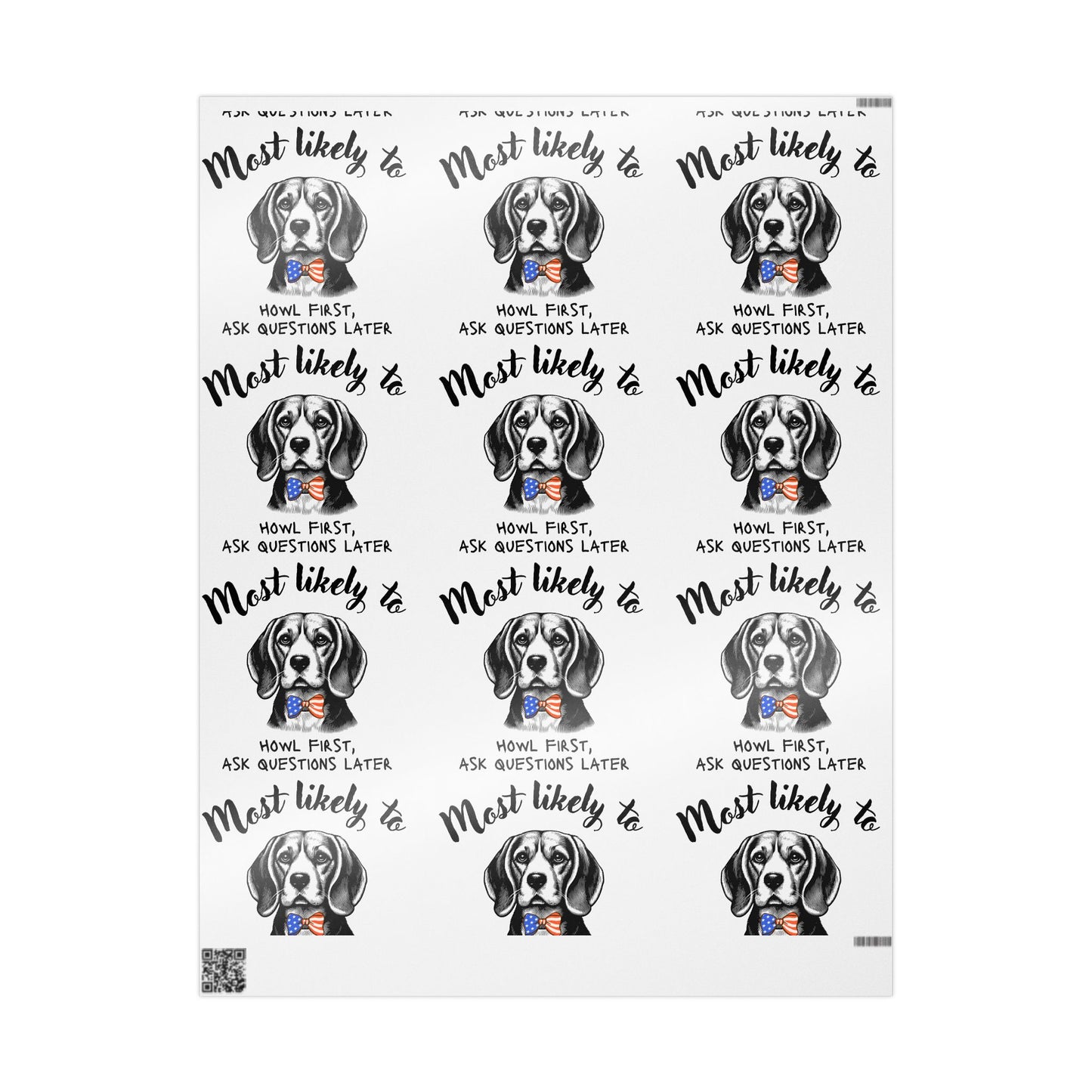 Beagle lover gift wrap, Beagle Wrapping Paper, Dog Wrapping Paper, Pet Parent Paper, Dog Gift Wrap, Wrapping Papers