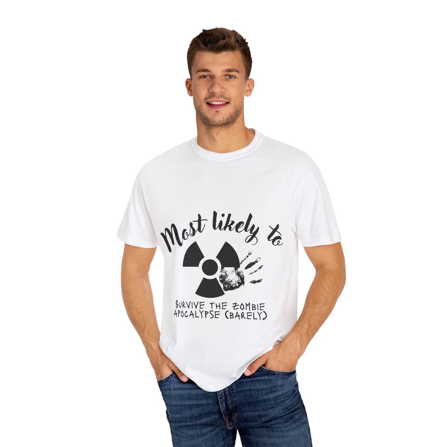 Zombie Apocalypse T-Shirt, Funny Tee, Unisex Casual Wear, Gift for Gamers, Quarantine Humor Shirt, Halloween Outfit
