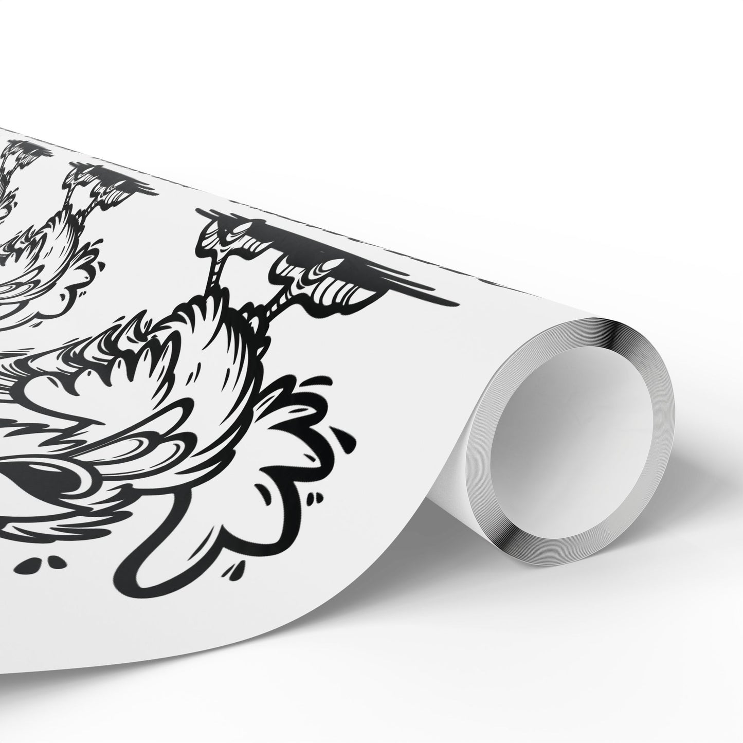 Charming Chicken Wrapping Paper - Whimsical Gift Wrap for Special Occasions, Holidays, Parties, Unique Packaging, Farmhouse Decor