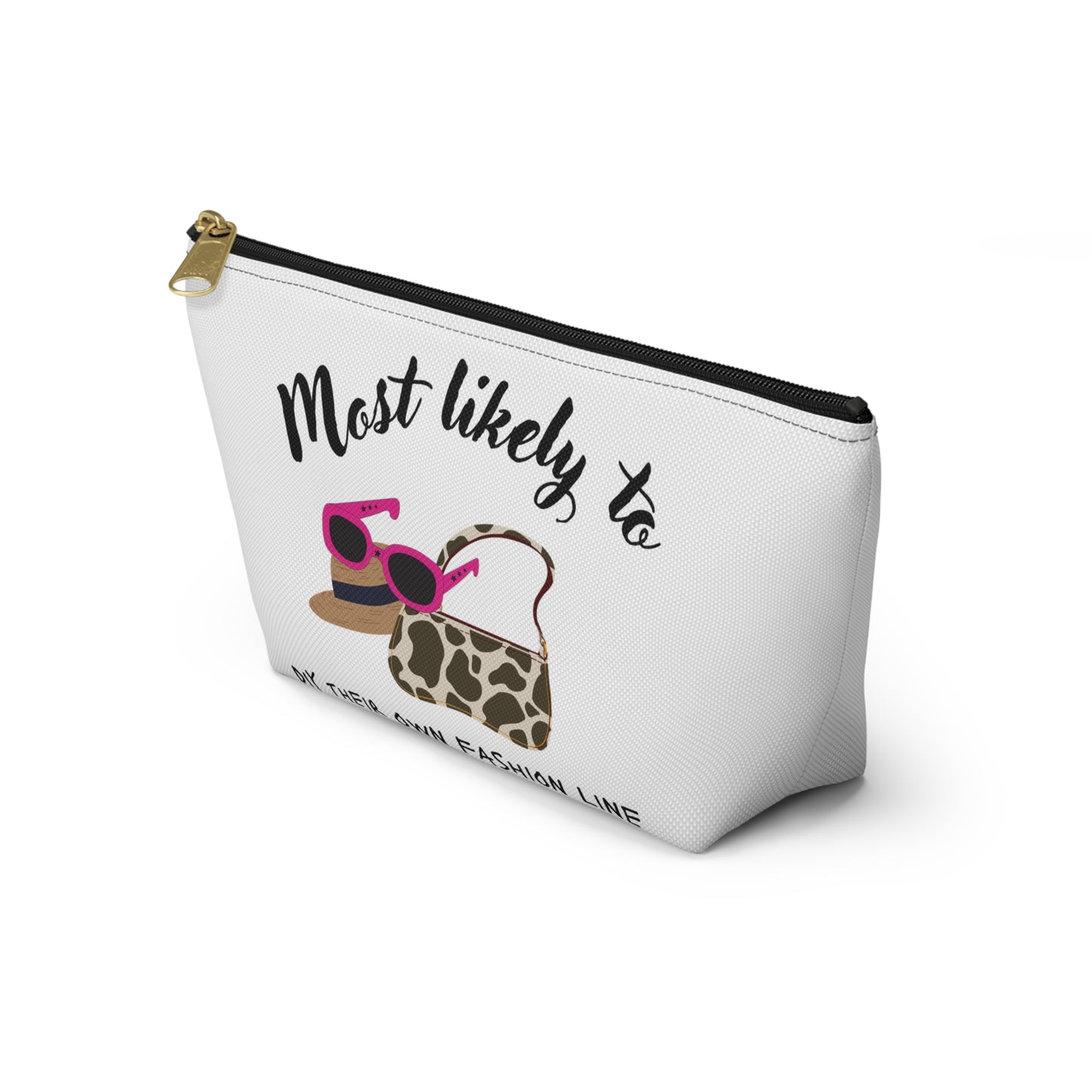 Fashion Statement Accessory Pouch - Perfect for Trendsetters, Gift Idea for Fashion Lovers, Ideal for Makeup or Craft Supplies, Cute Tote