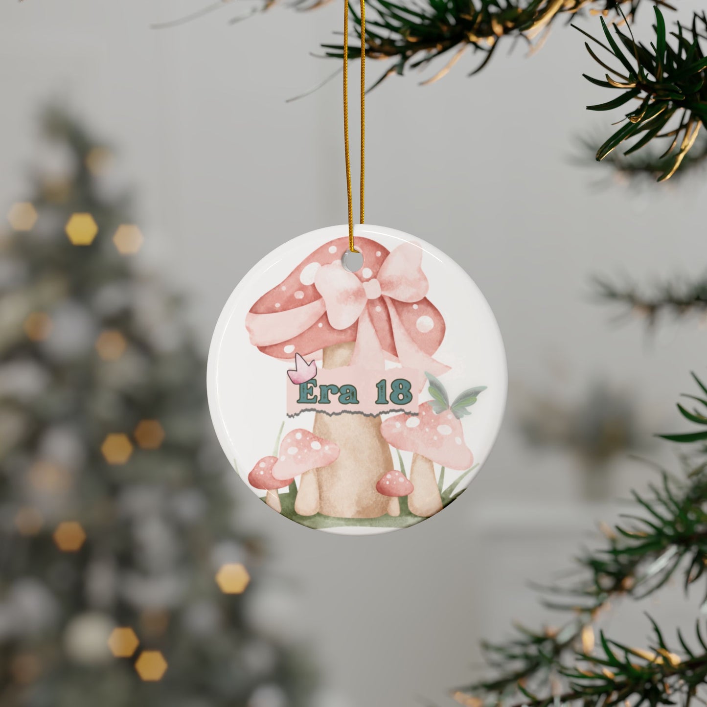 Era 18 Ornament, Chapter 18, Chapter eighteen, Era Eighteen, Ceramic Ornaments, 2-Side Print, (1pc, 3pcs, 5pcs, 10pcs)