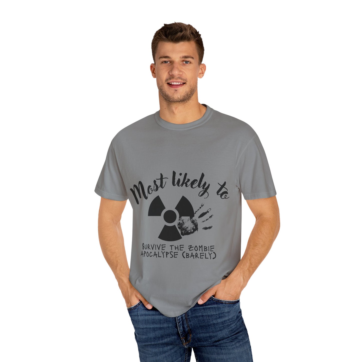 Zombie Apocalypse T-Shirt, Funny Tee, Unisex Casual Wear, Gift for Gamers, Quarantine Humor Shirt, Halloween Outfit