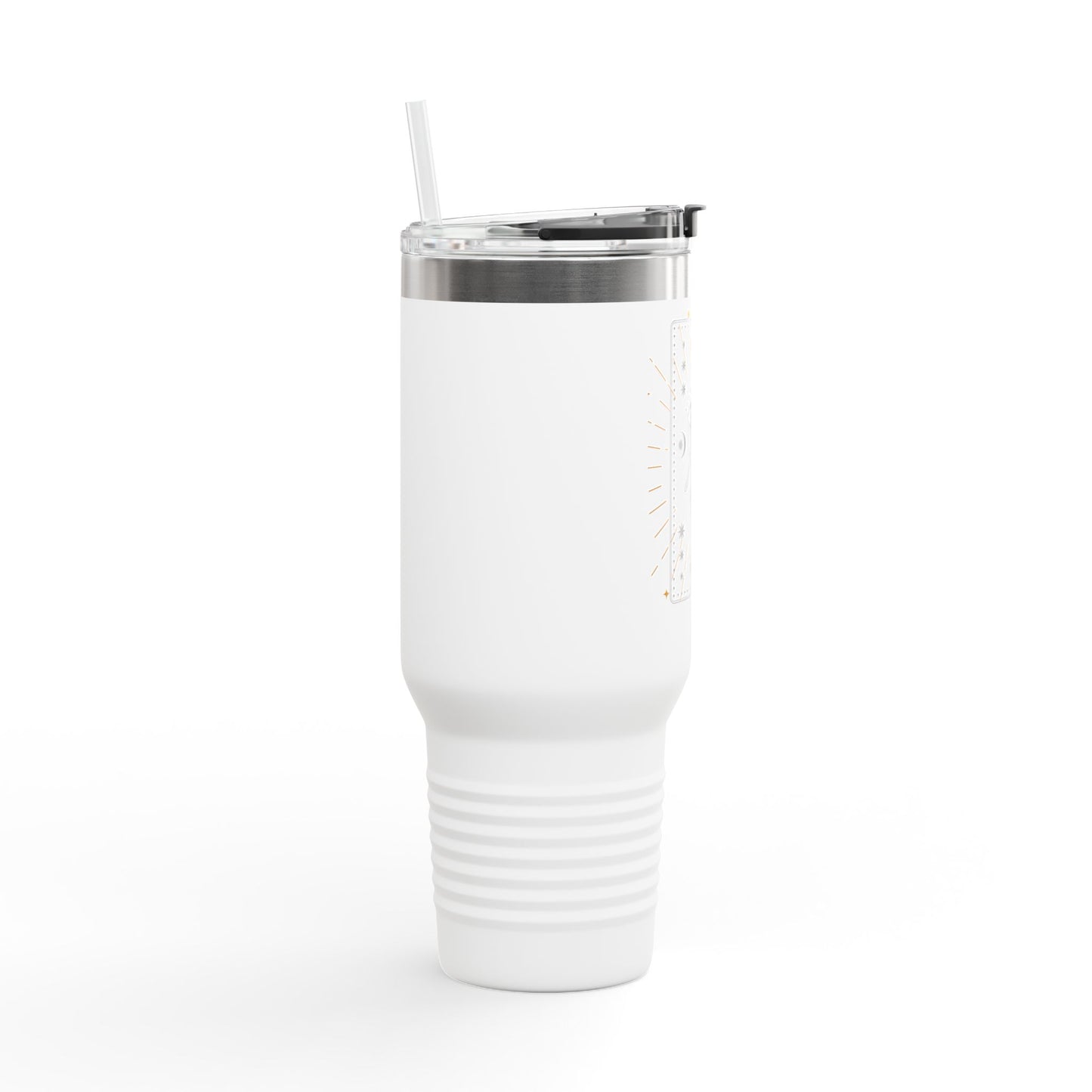 Insulated Travel Mug, 40oz - Eye-Opening Design, Perfect for Coffee Lovers, Gifts for Her, Travel Accessories, Outdoor Adventures