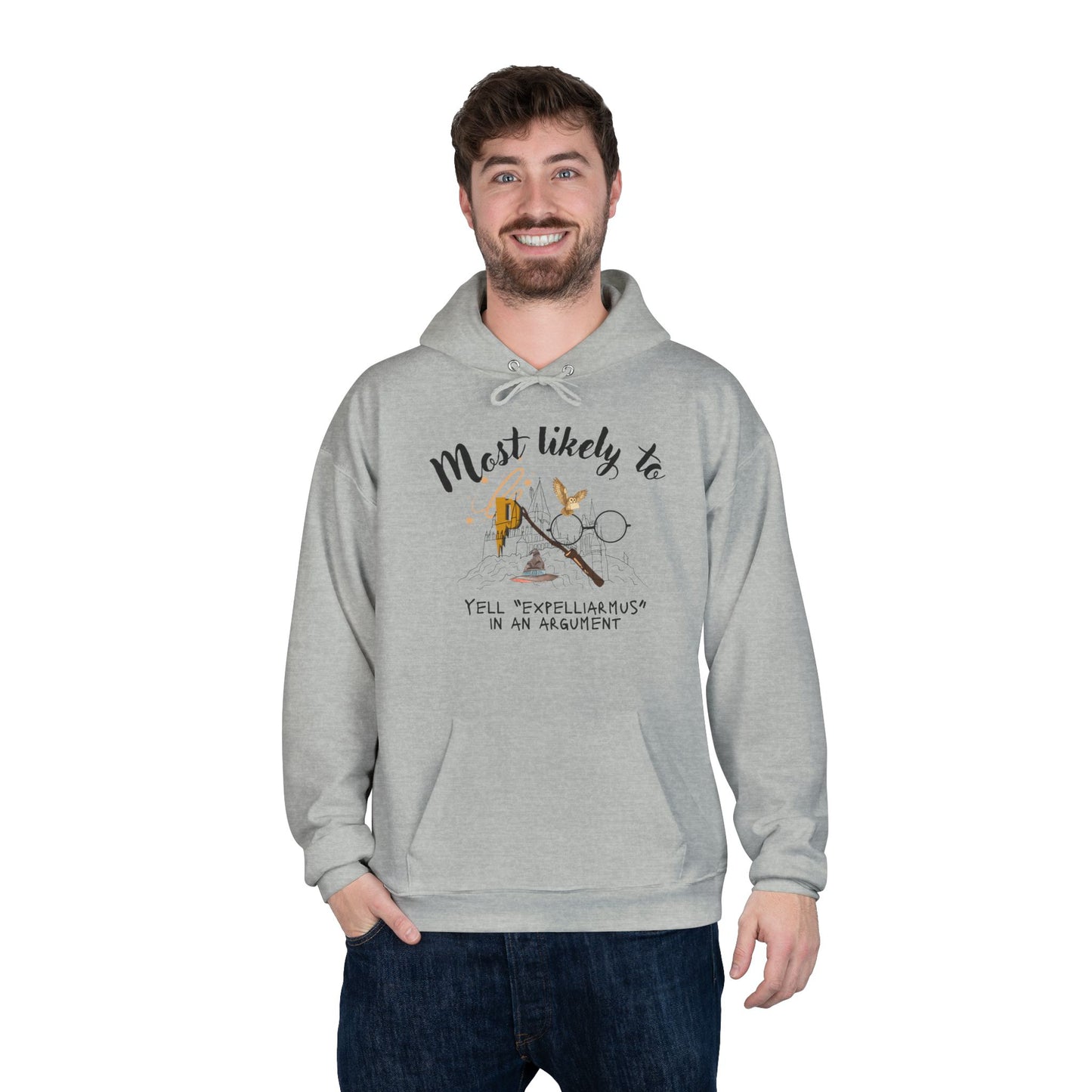 Unisex EcoSmart® Pullover Hoodie Sweatshirt for the wizard lover, spell maker, or dungeon explorer in your life