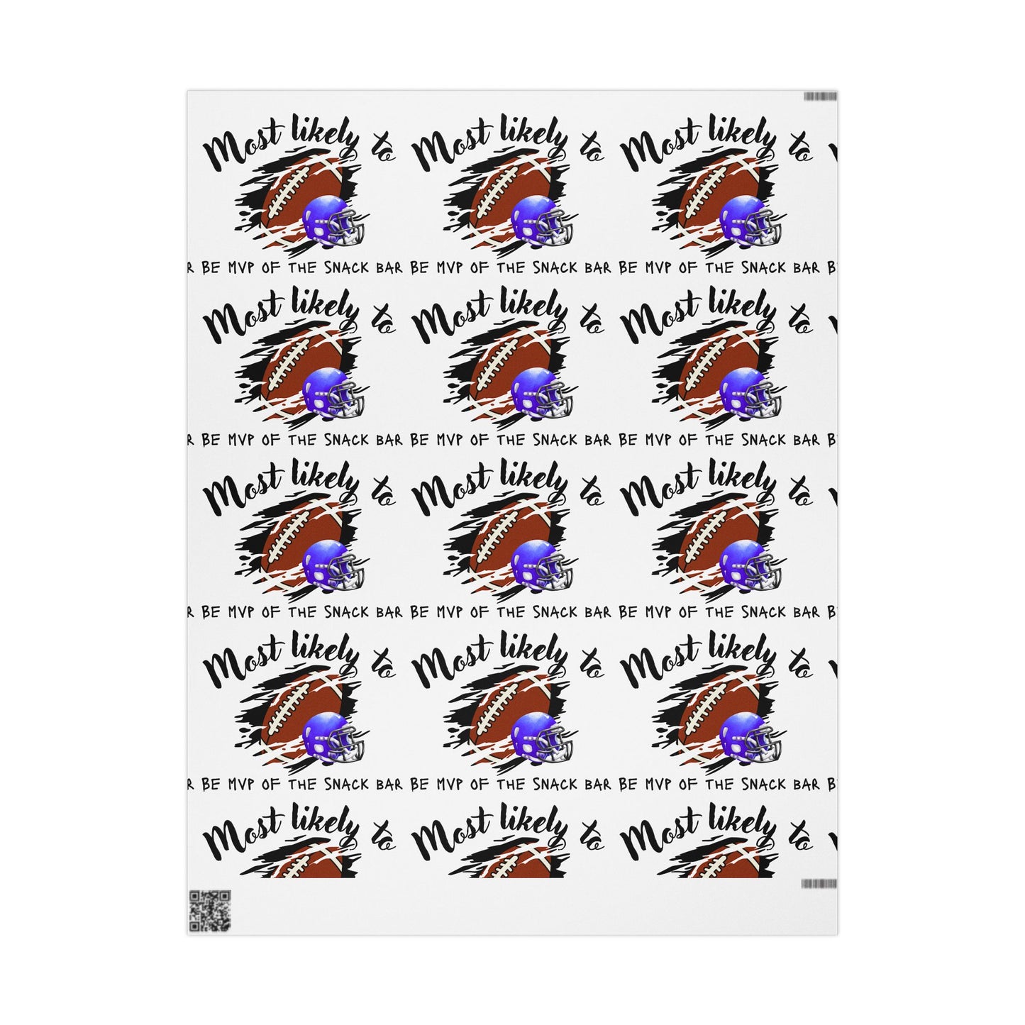 Football Wrapping Papers