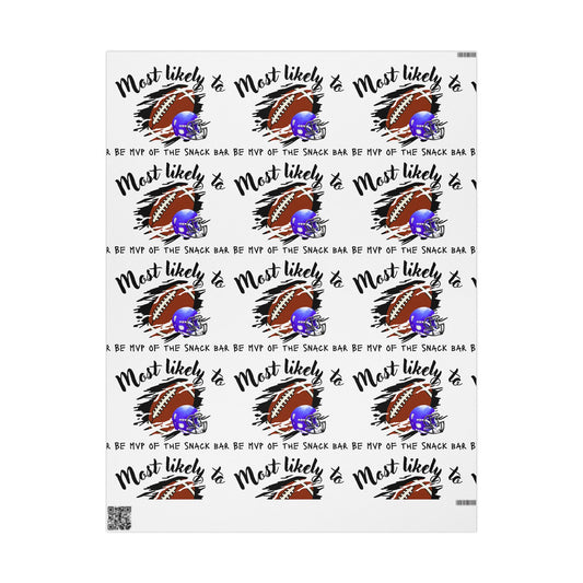 Football Wrapping Papers