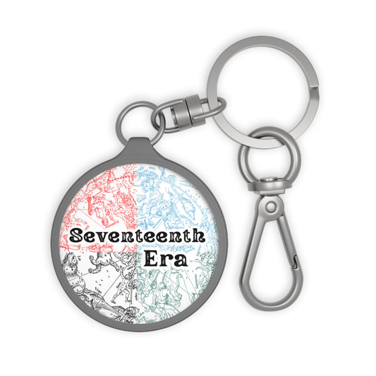 keyring tag - seventeenth chapter, seventeenth era, 17th chapter, 17th era, 17, 17th birthday keyring, 17th birthday, seventeenth birthday