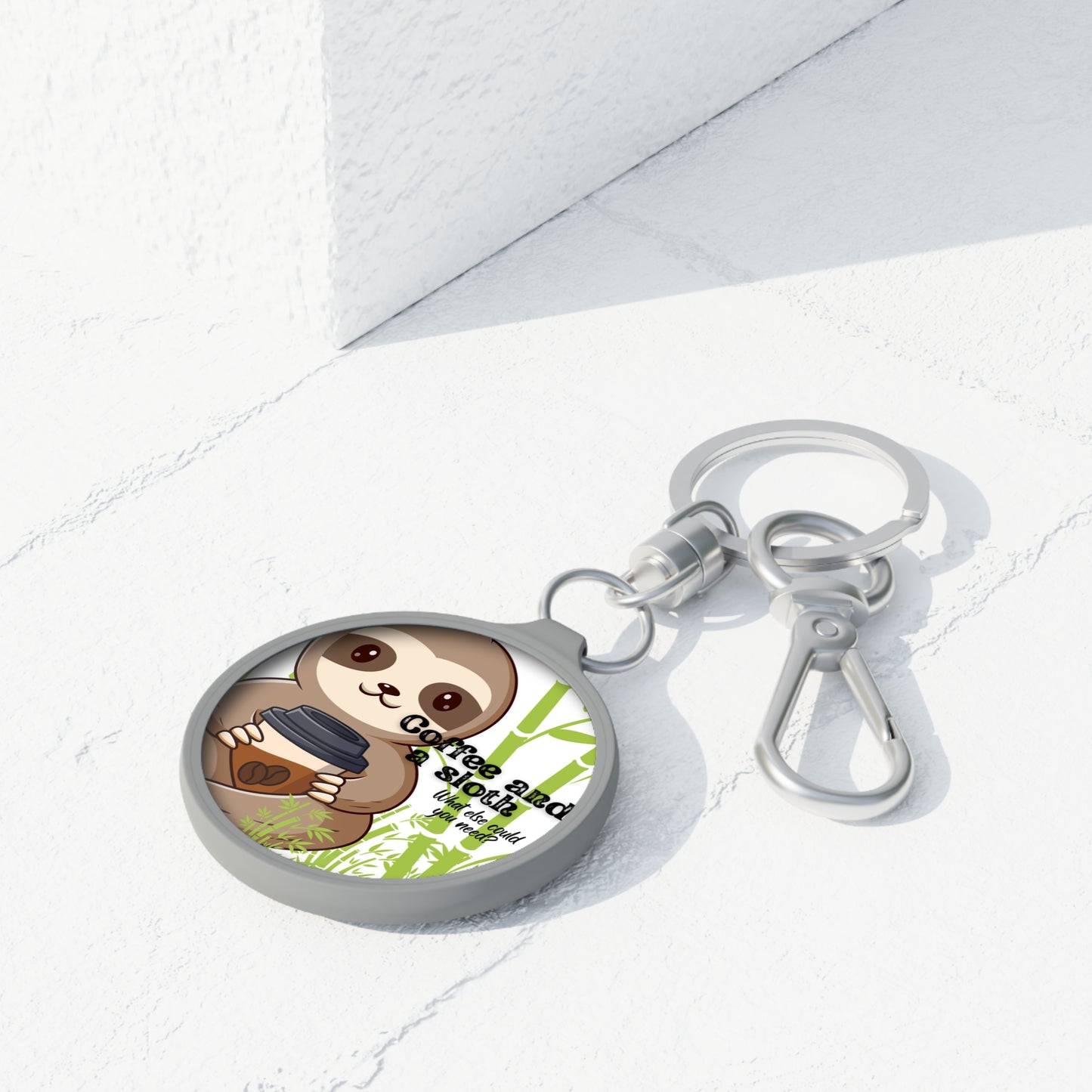 18th birthday gift, Keyring Tag, sloth birthday, sloth keyring, sloth 18th birthday