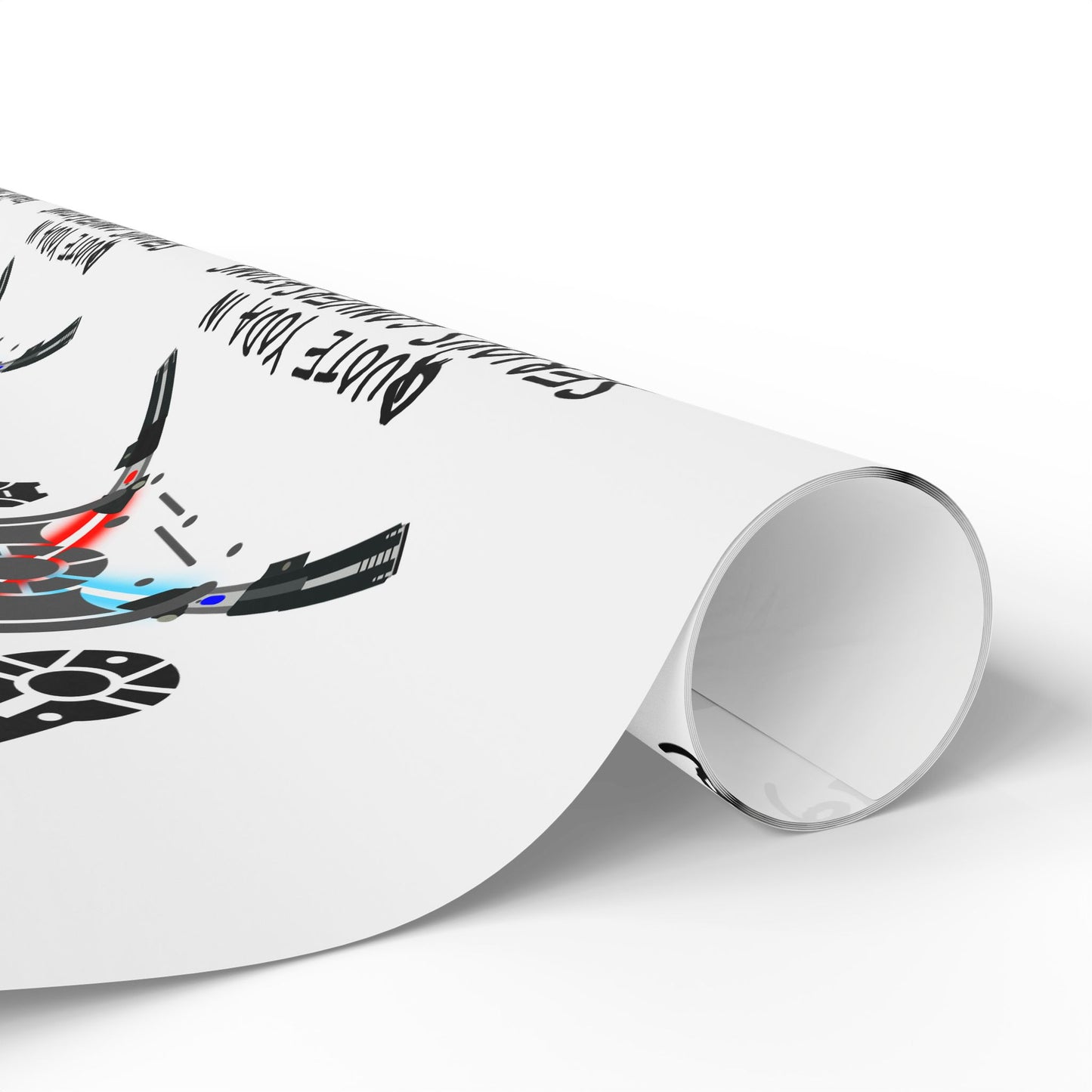 Movie Buff Wrapping Paper, Star Wars Themed Wrapping Papers