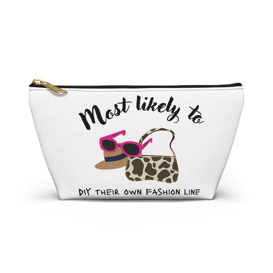 Fashion Statement Accessory Pouch - Perfect for Trendsetters, Gift Idea for Fashion Lovers, Ideal for Makeup or Craft Supplies, Cute Tote