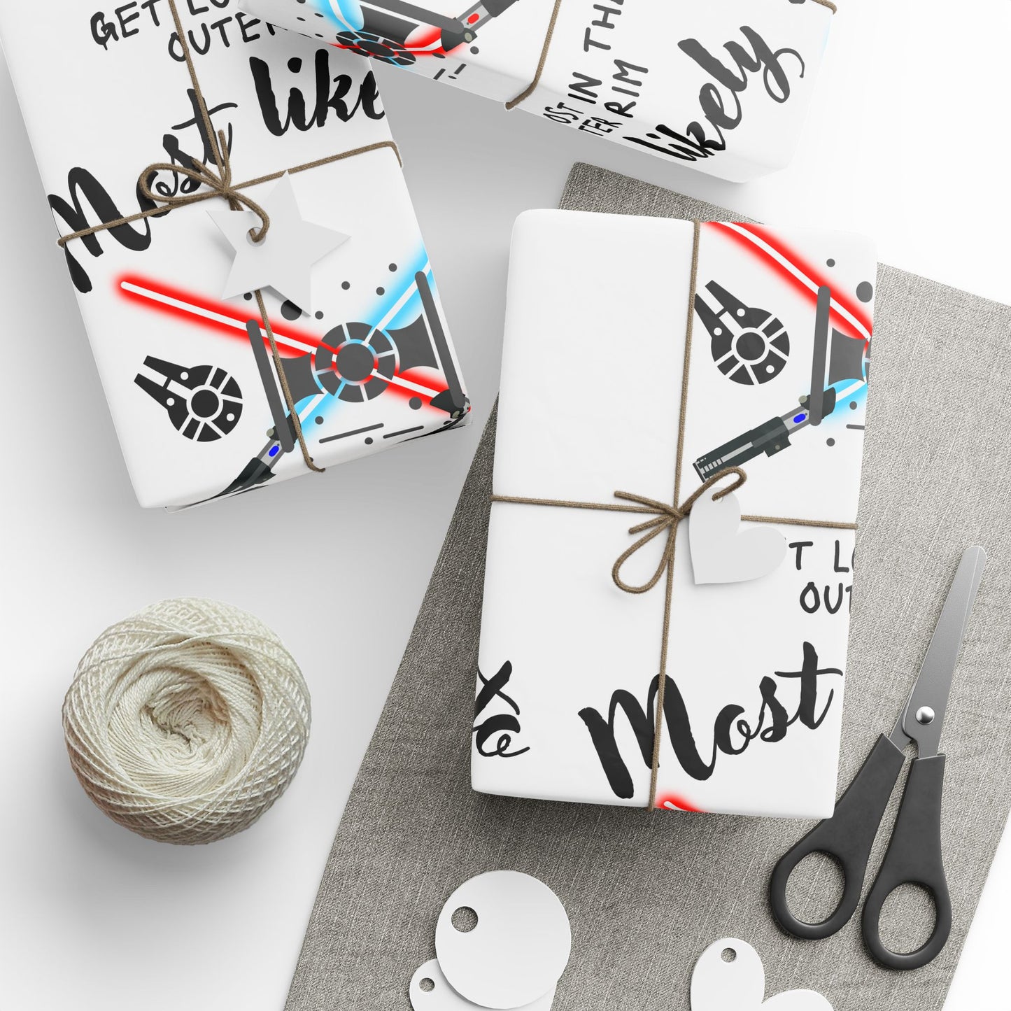Most Likely To Wrapping Paper, Fun Gift Wrap, Party Decor, Unique Present Wrap, Birthday Celebrations, Graduation Parties