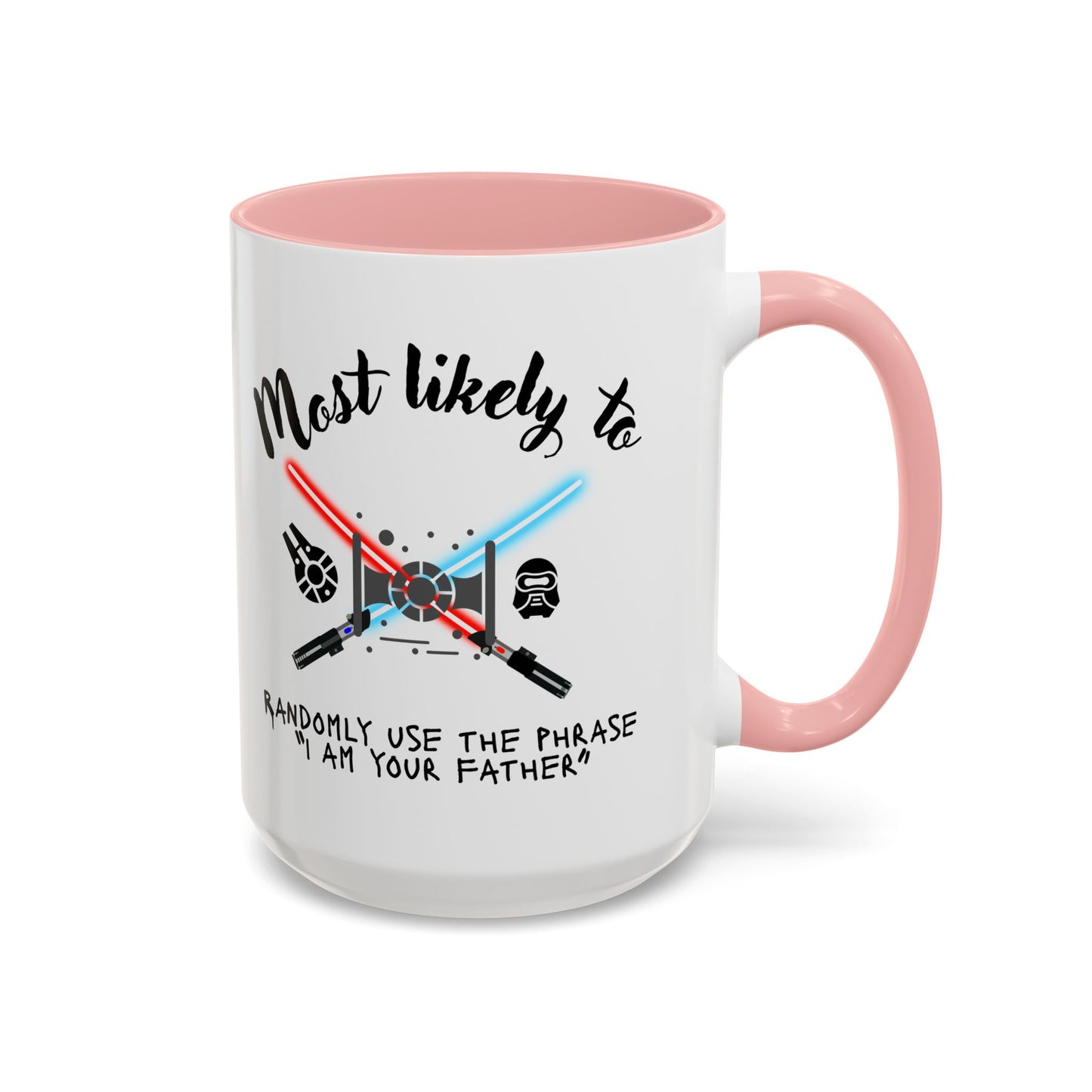 Star Wars Themed Coffee Mug, Funny Gift for Fans, Humorous Drinkware, Geeky Cup, Birthday or Holiday Present. unique gift, unique dad gift, brother, uncle