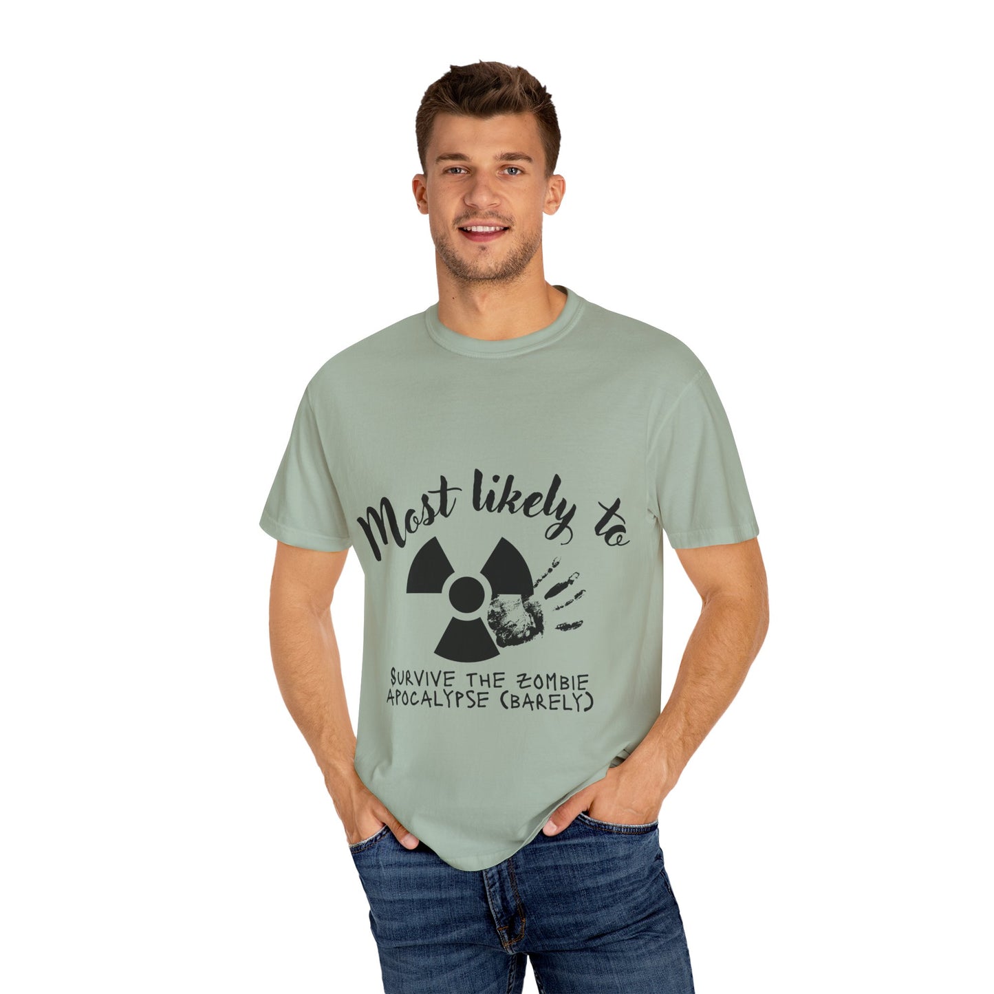 Zombie Apocalypse T-Shirt, Funny Tee, Unisex Casual Wear, Gift for Gamers, Quarantine Humor Shirt, Halloween Outfit
