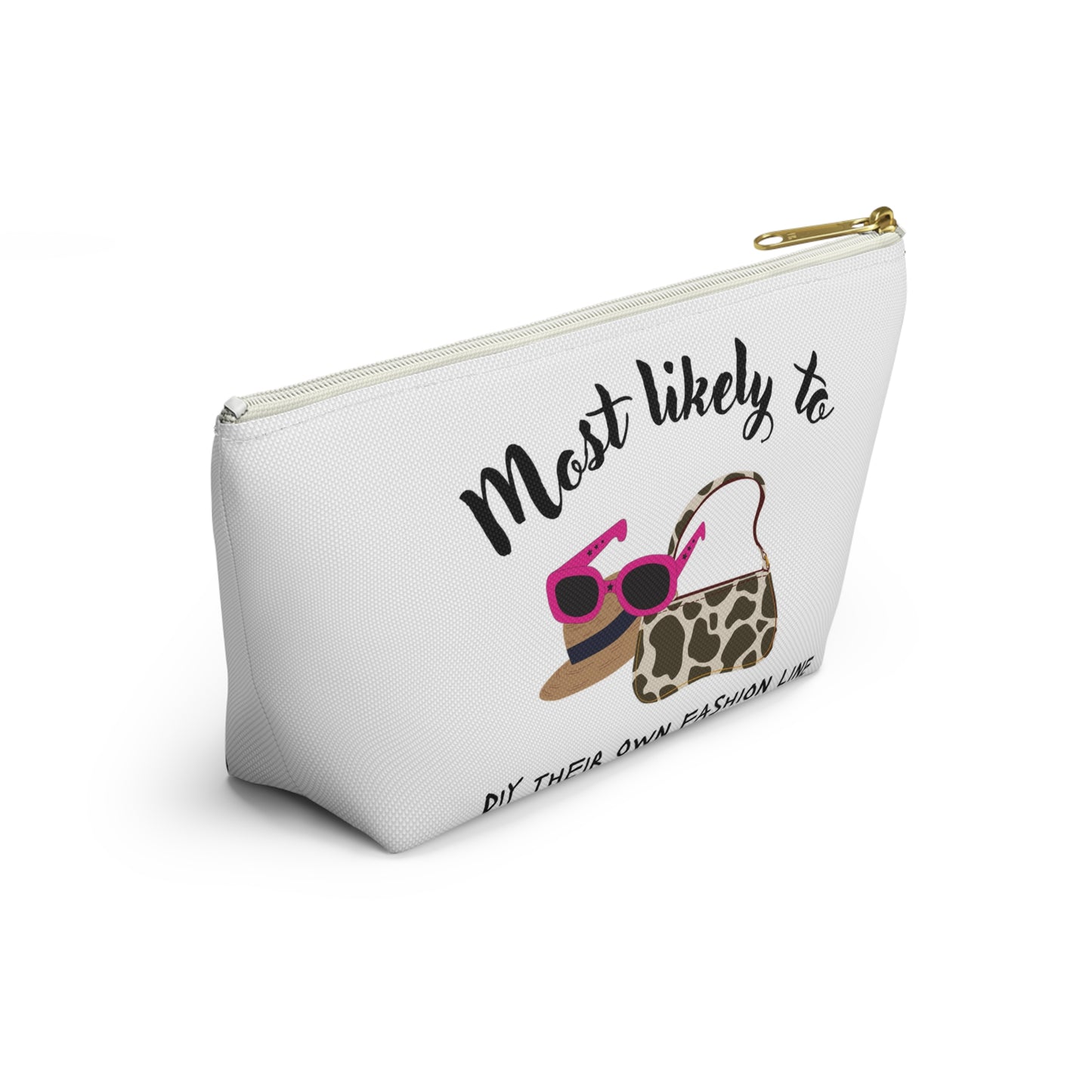 Fashion Statement Accessory Pouch - Perfect for Trendsetters, Gift Idea for Fashion Lovers, Ideal for Makeup or Craft Supplies, Cute Tote