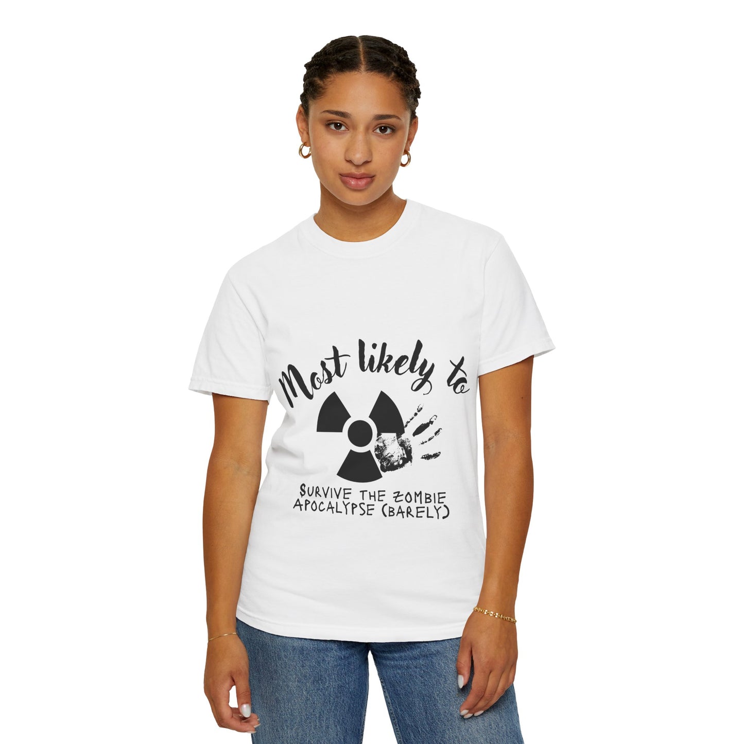 Zombie Apocalypse T-Shirt, Funny Tee, Unisex Casual Wear, Gift for Gamers, Quarantine Humor Shirt, Halloween Outfit
