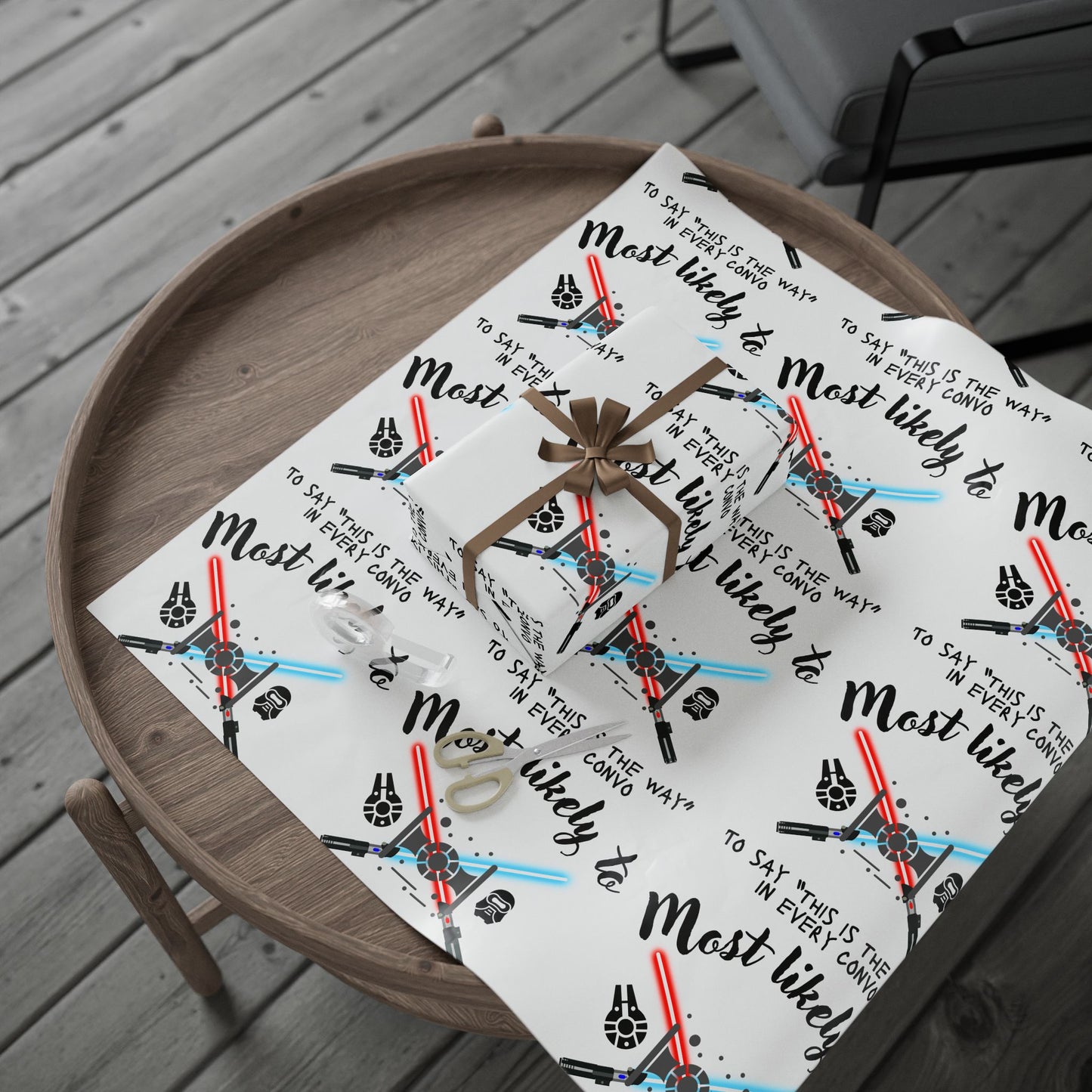 Star Wars Themed Wrapping Paper, Most Likely To Wrapping Papers