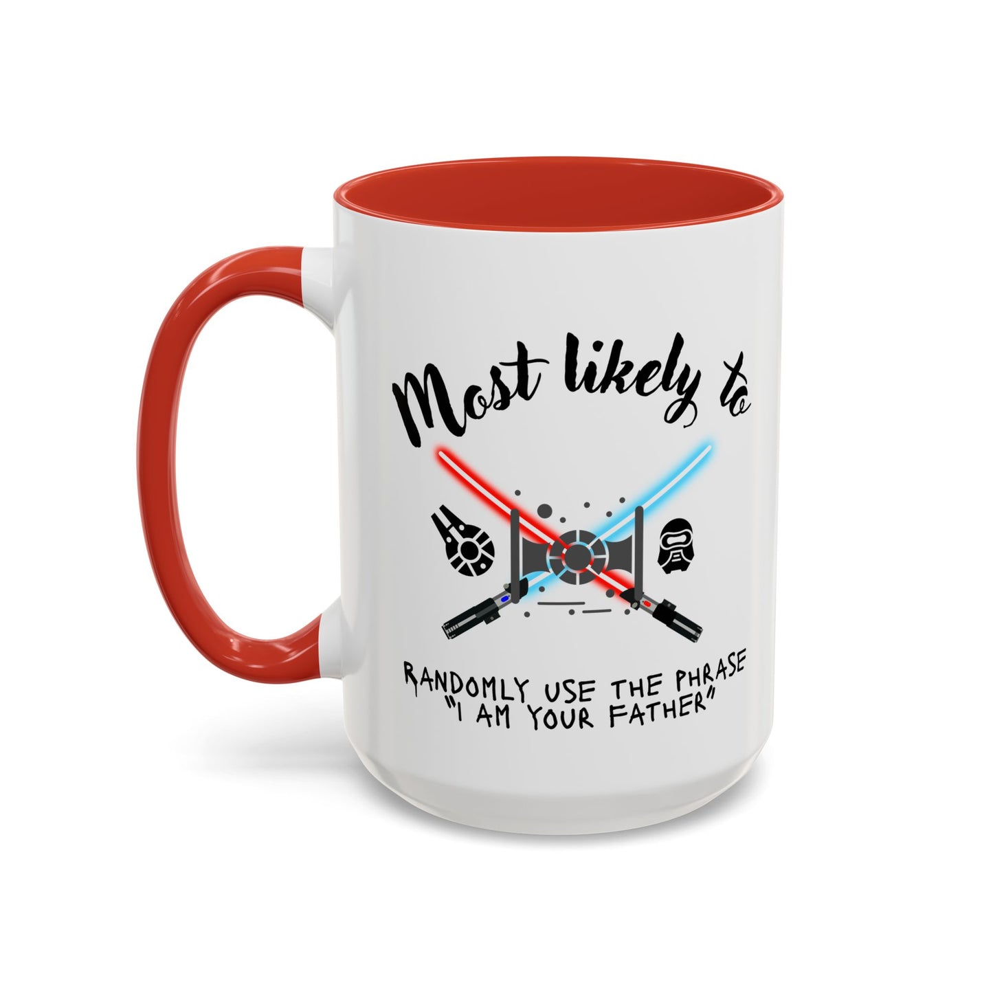 Star Wars Themed Coffee Mug, Funny Gift for Fans, Humorous Drinkware, Geeky Cup, Birthday or Holiday Present. unique gift, unique dad gift, brother, uncle