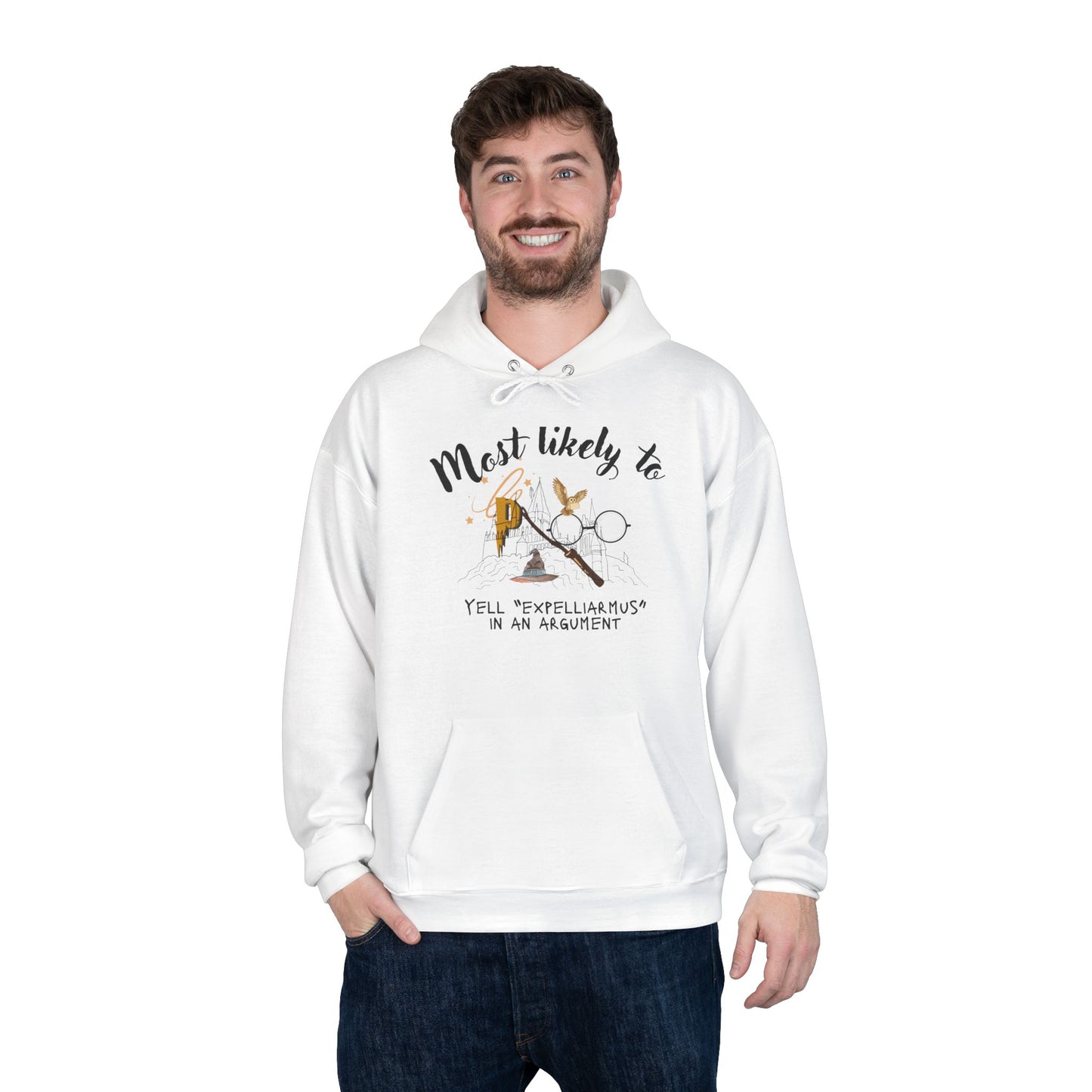 Unisex EcoSmart® Pullover Hoodie Sweatshirt for the wizard lover, spell maker, or dungeon explorer in your life