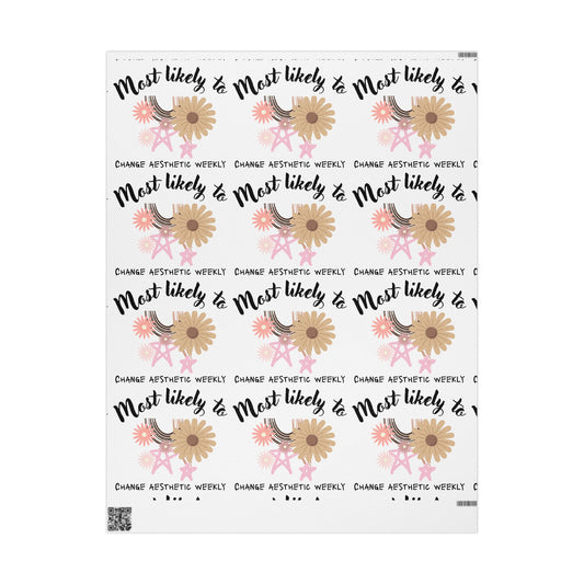 Wrapping Papers, Most Likely To Wrapping Paper, fashion paper