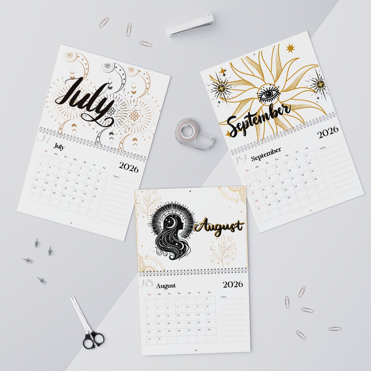 Celestial Wall Calendar