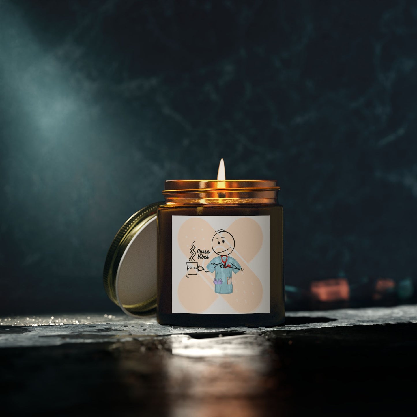 D.O.N. life, Nurse gift, CNA gift, LPN gift, RN gift, Scented Candles, Coconut Apricot Wax (4oz, 9oz)
