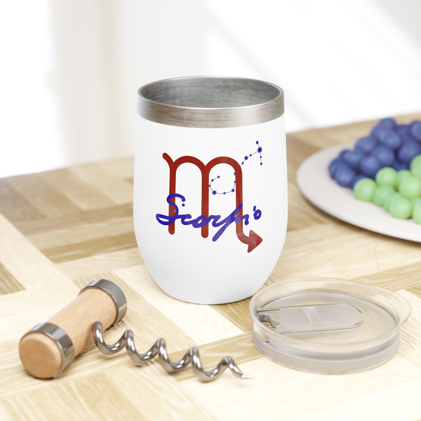 Scorpio Chill Wine Tumbler