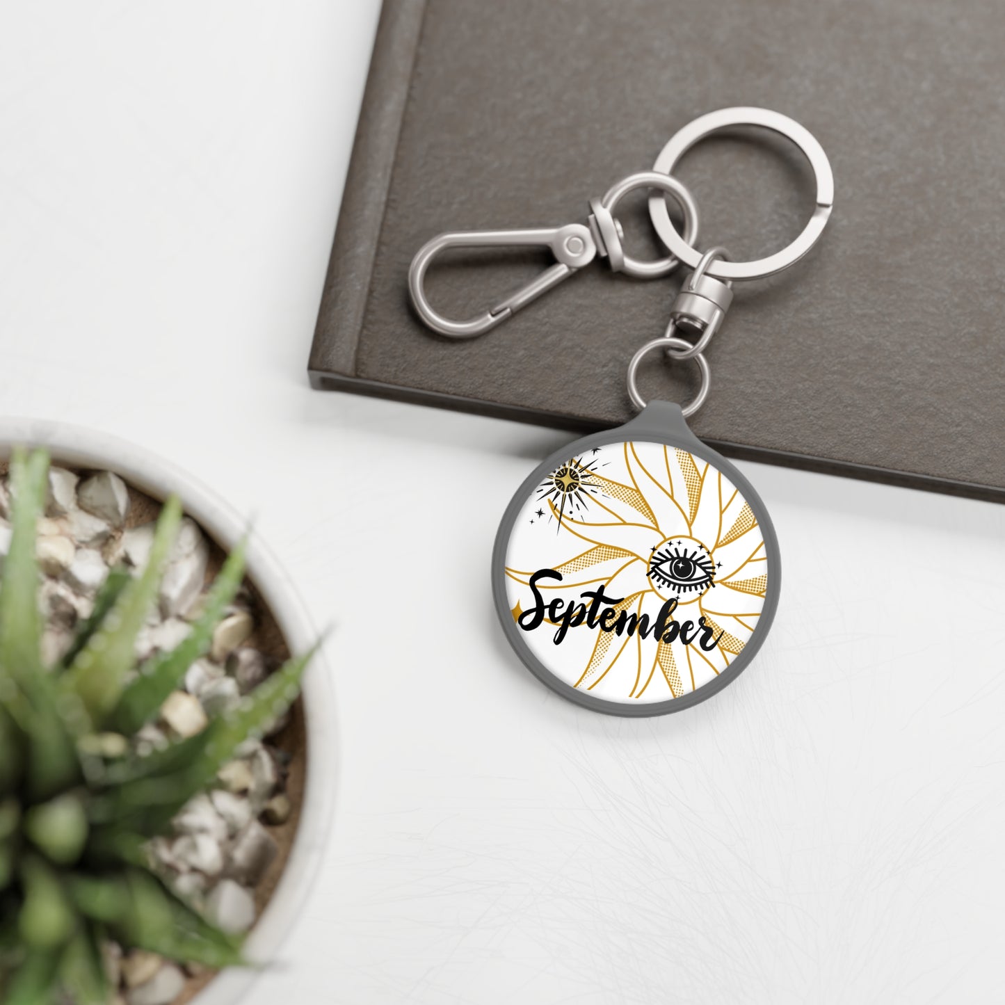 Keyring Tag - Celestial September Keyring for Attention Catchers