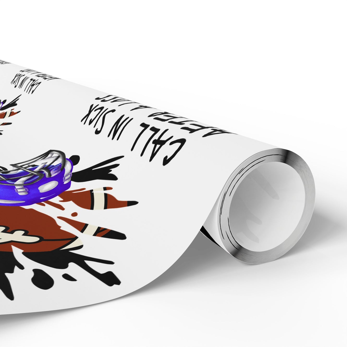 Football-Themed Wrapping Paper - Perfect for Sports Parties, Birthdays, Gifts, Holidays, and Celebrations