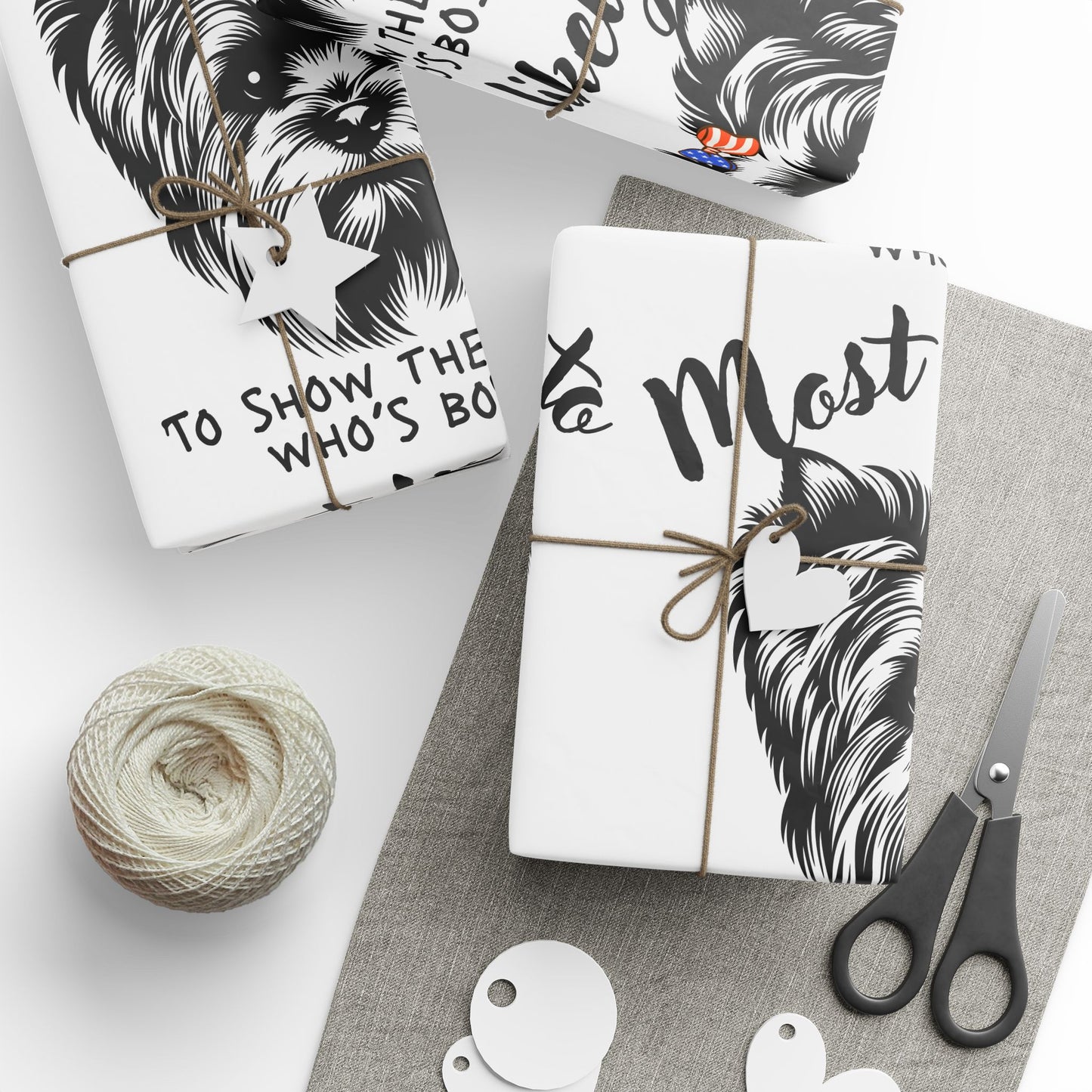 Most Likely To Wrapping Papers, Yorkie Paper, Yorkshire Terrier Wrapping Paper