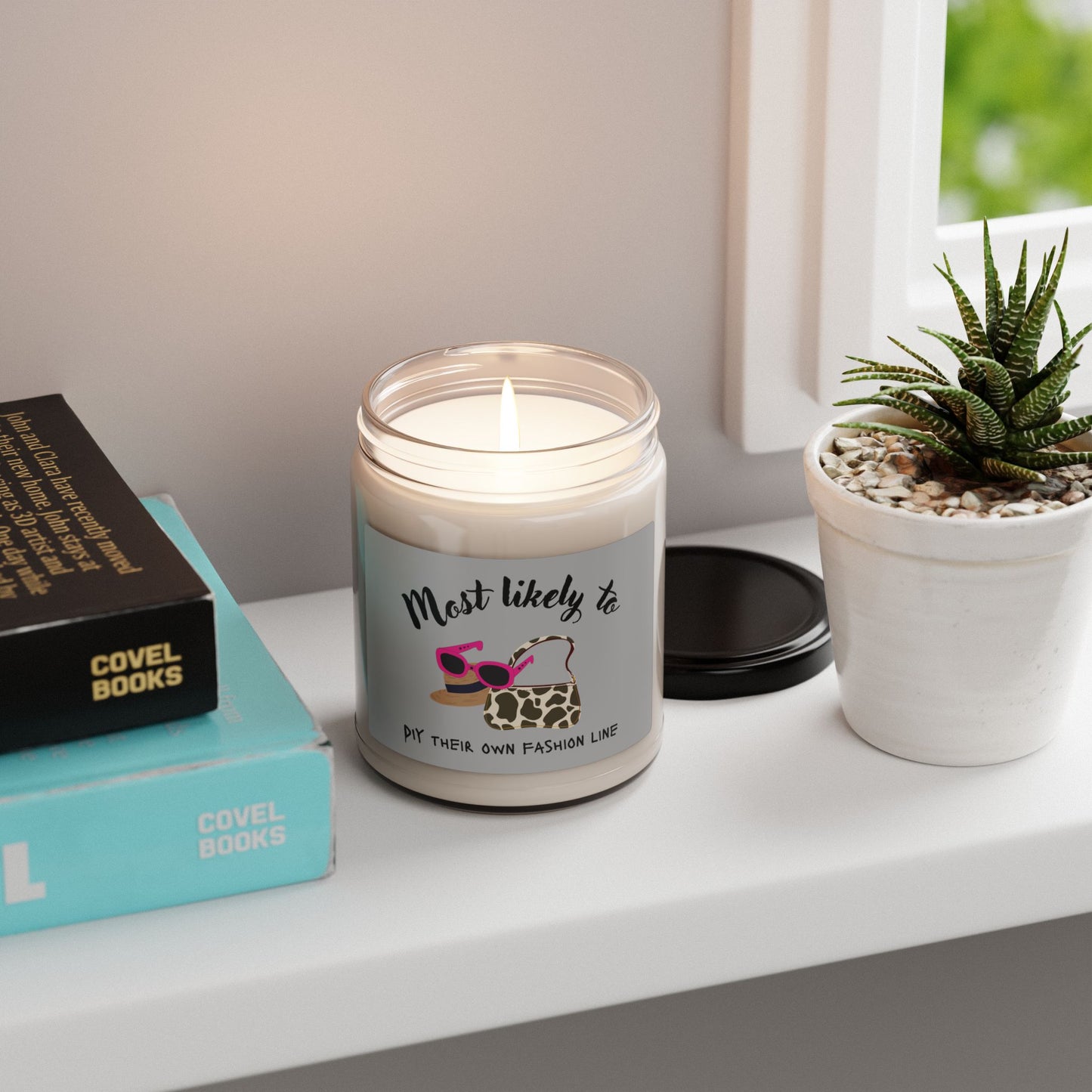 Fashionista Scented Soy Candle | Most Likely to Start a Fashion Line, Home Decor, Gift for Her, Birthday, Candle Lover, fashion