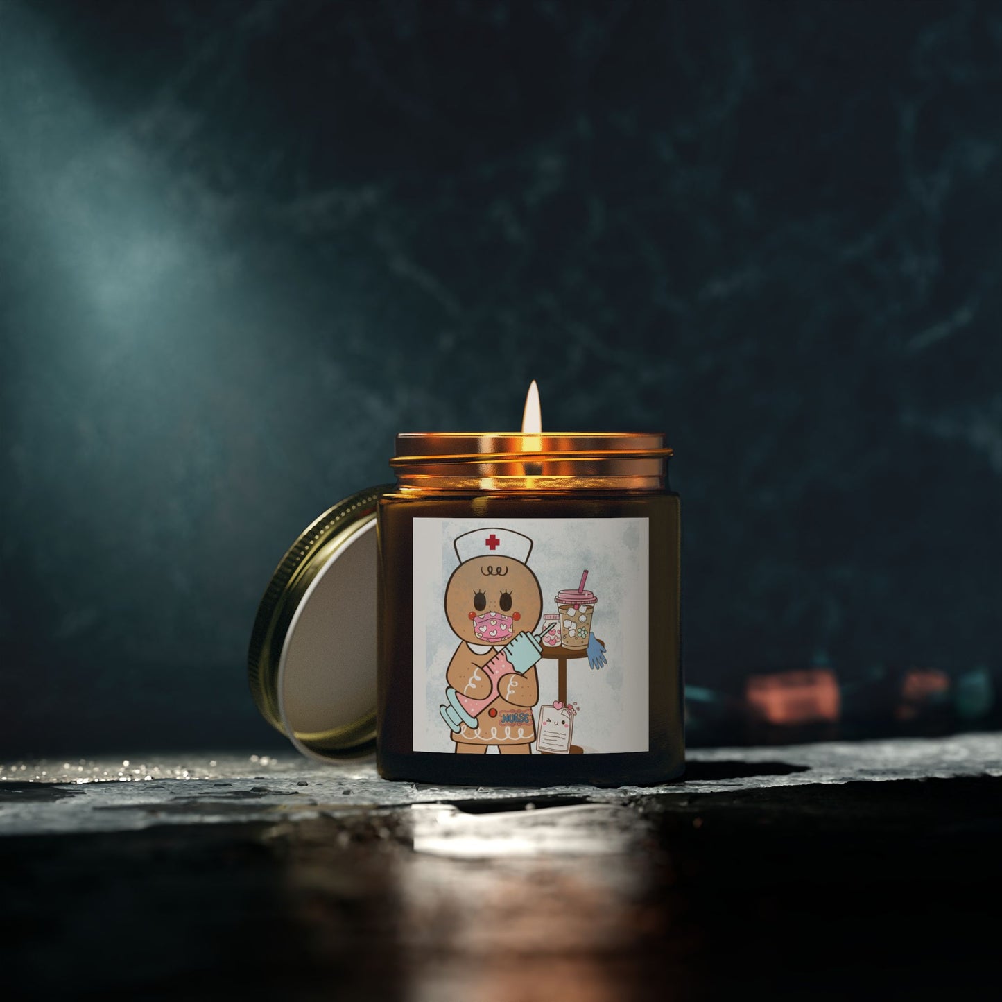 Nurse vibe gift, D.O.N. gift, LPN vibe, RN vibe merch, Scented Candles, Coconut Apricot Wax (4oz, 9oz)