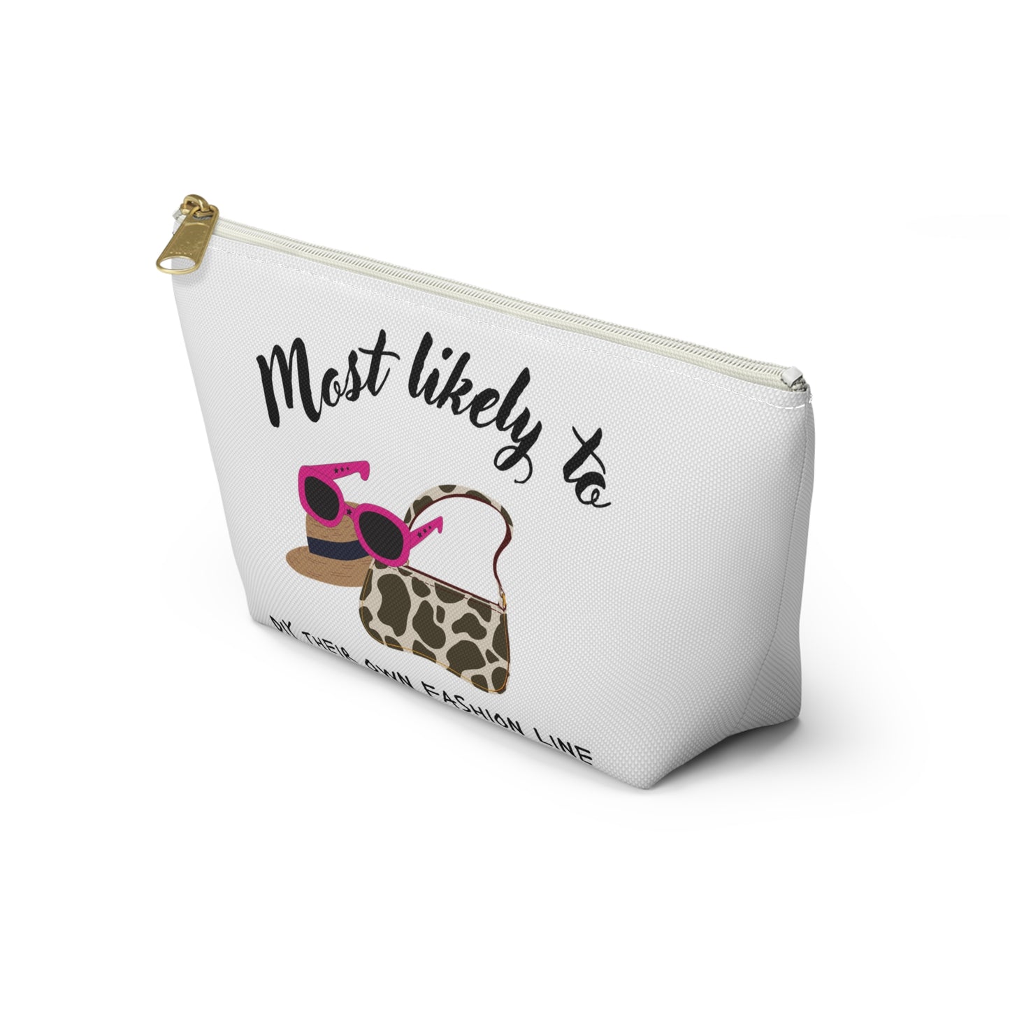 Fashion Statement Accessory Pouch - Perfect for Trendsetters, Gift Idea for Fashion Lovers, Ideal for Makeup or Craft Supplies, Cute Tote
