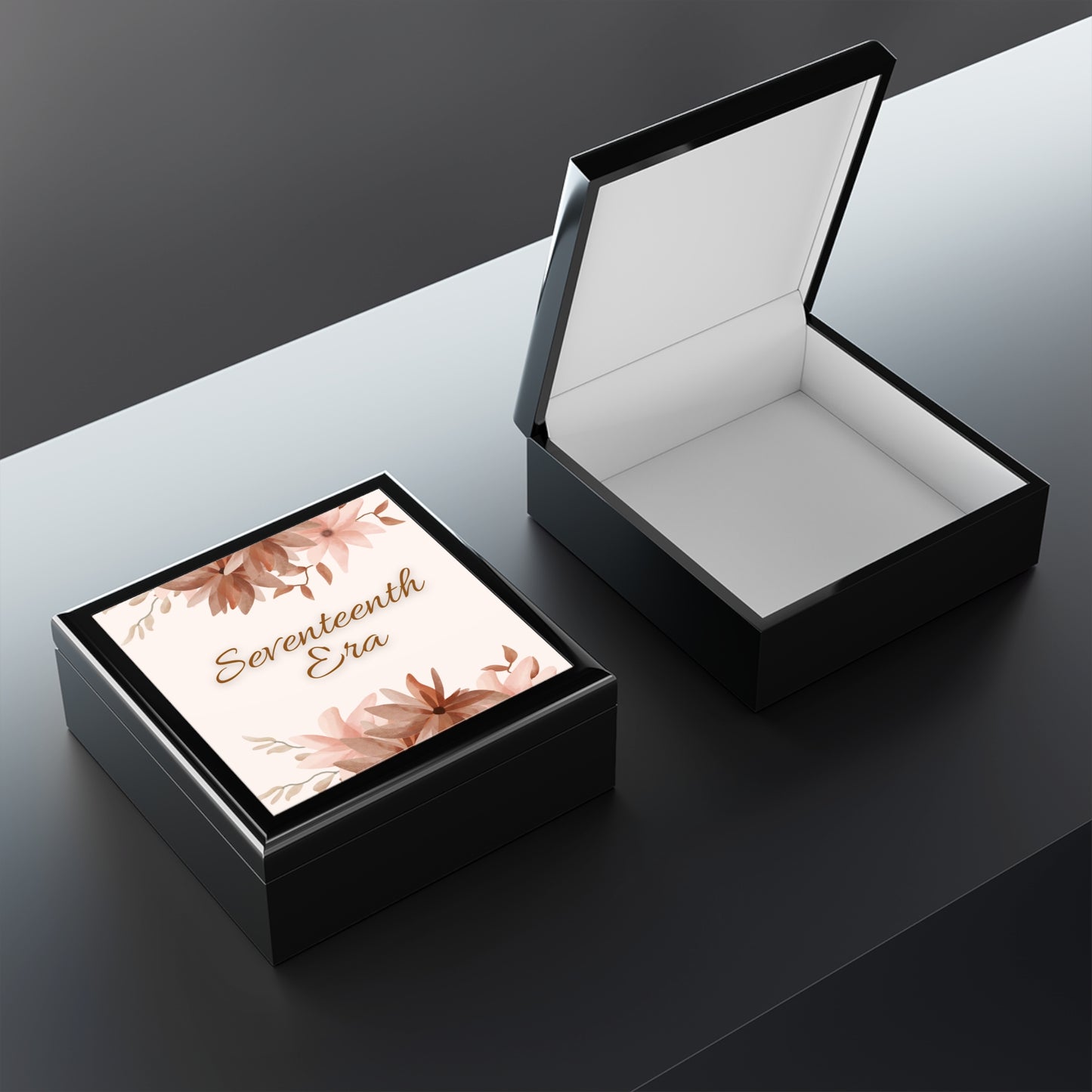 Seventeenth Era Floral Jewelry Box - Seventeenth Era Design, Jewelry Box, Floral Jewelry Box