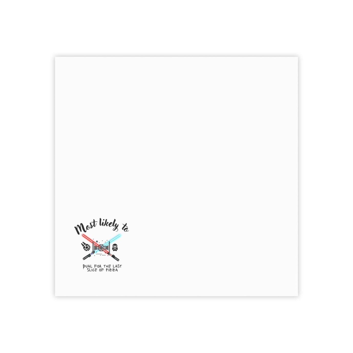 Dual Note Pad, Space Note Pad, Galactic Note Pad, Most Likely To Post-it® Note Pads, Cute Office Supplies, Fun Gifts for Friends, Note Taking, School Supplies, Motivational Stickers