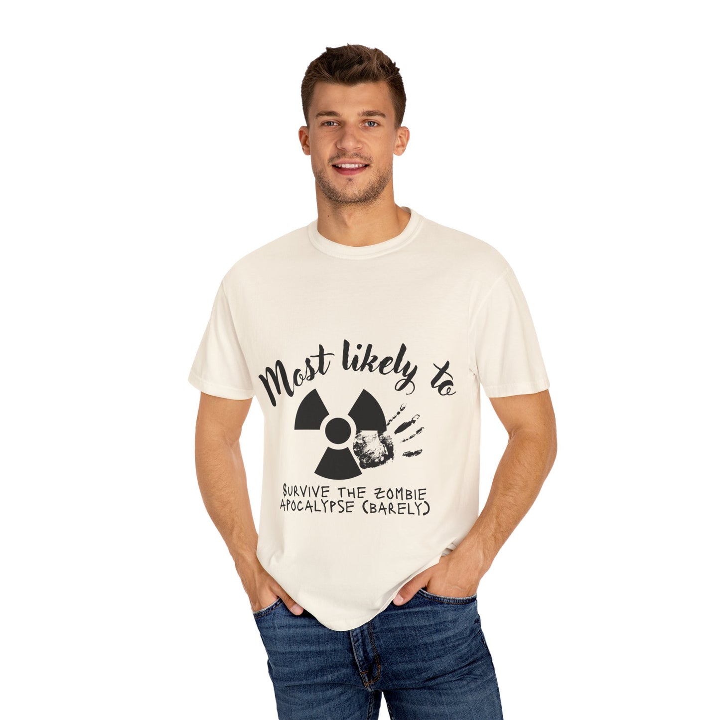 Zombie Apocalypse T-Shirt, Funny Tee, Unisex Casual Wear, Gift for Gamers, Quarantine Humor Shirt, Halloween Outfit