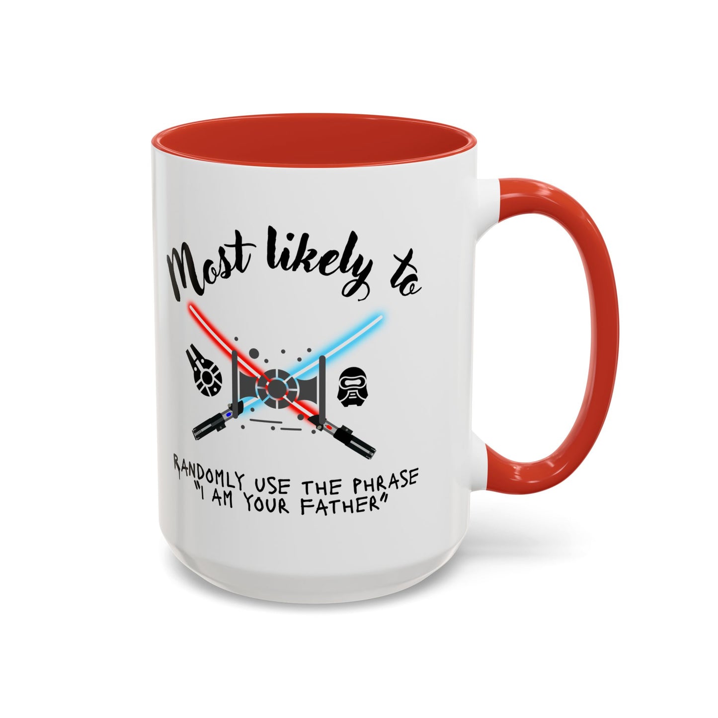Star Wars Themed Coffee Mug, Funny Gift for Fans, Humorous Drinkware, Geeky Cup, Birthday or Holiday Present. unique gift, unique dad gift, brother, uncle