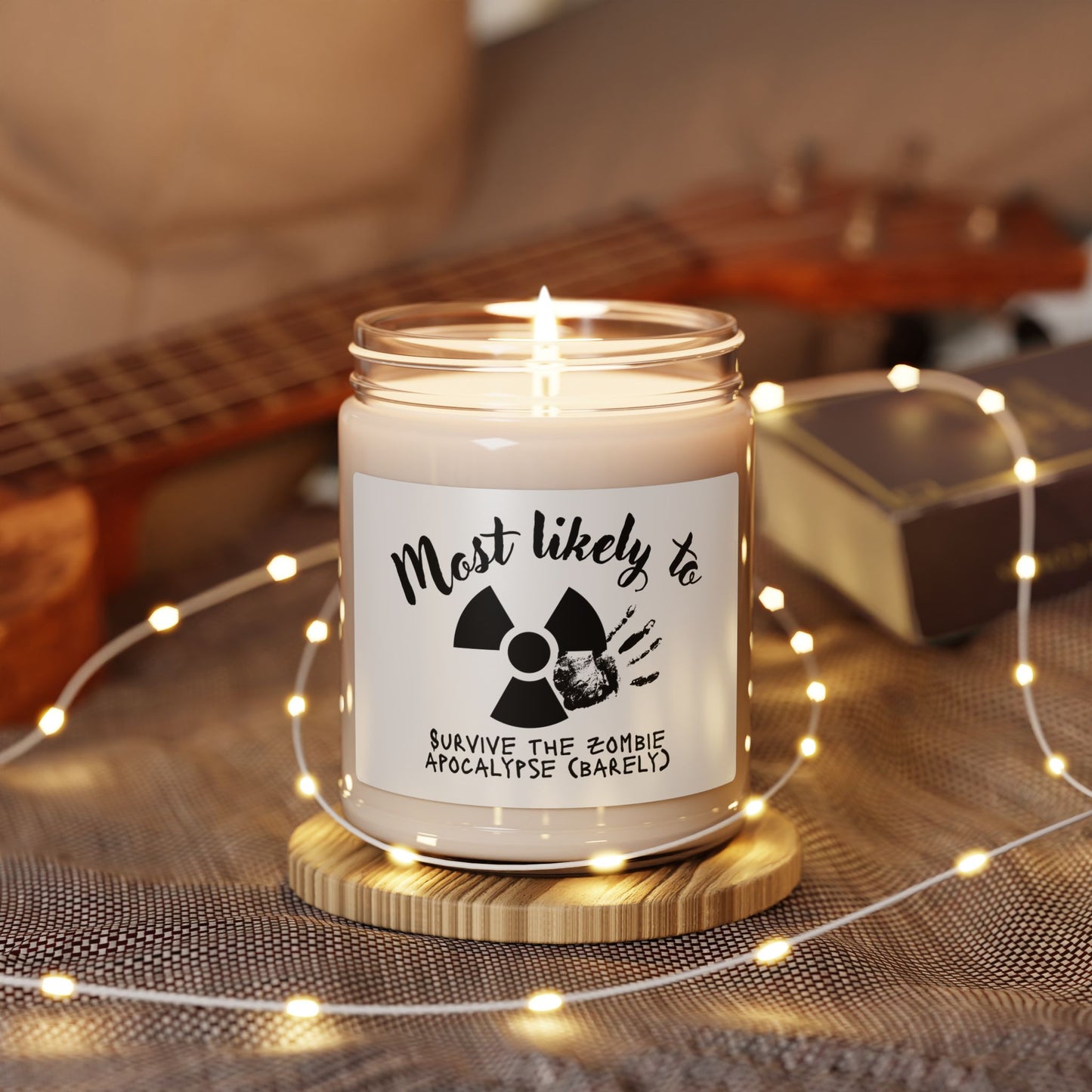 Zombie Apocalypse Scented Candle | Fun Gift for Friends, Home Decor, Relaxation, Unique Birthday Present, Halloween Decor