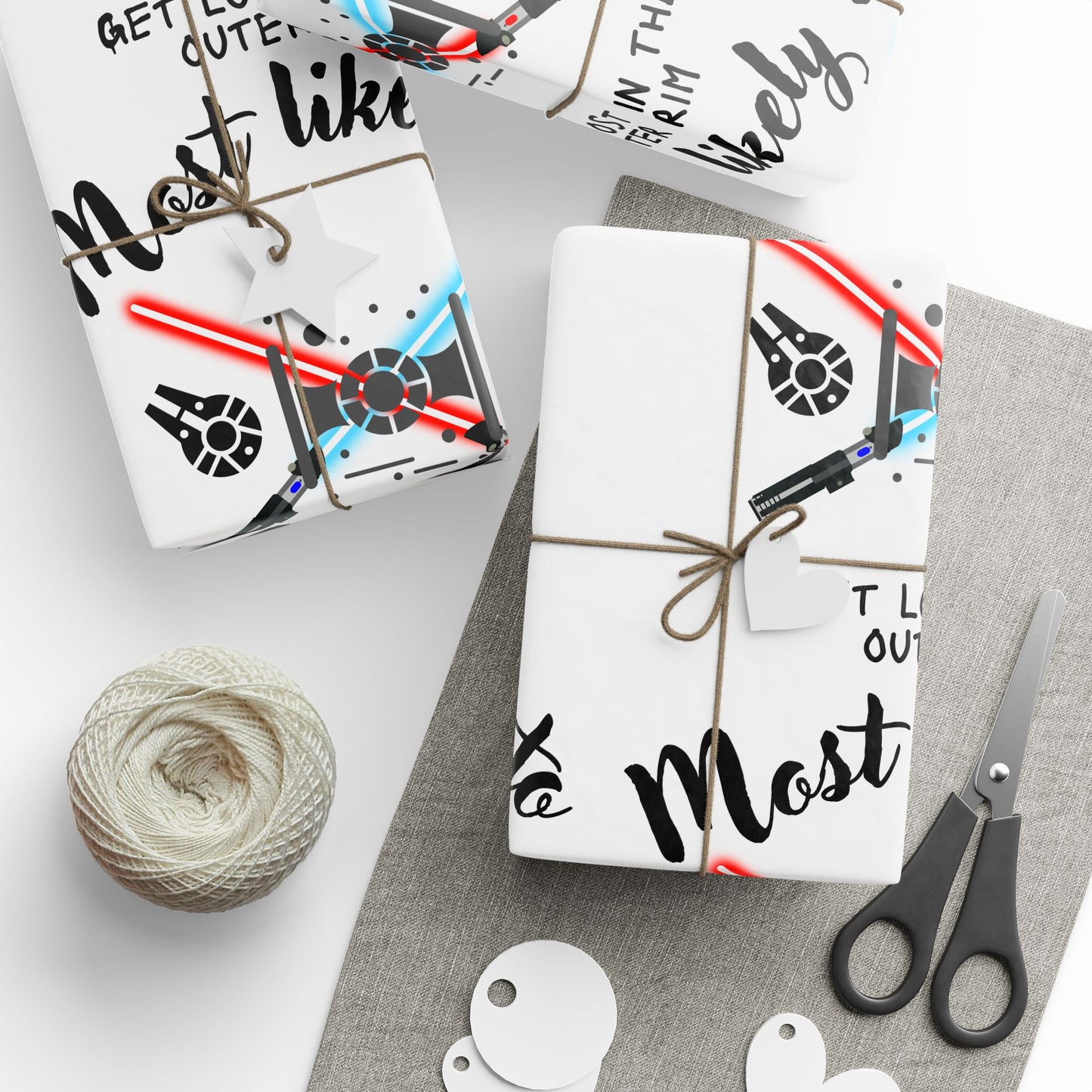 Most Likely To Wrapping Paper, Fun Gift Wrap, Party Decor, Unique Present Wrap, Birthday Celebrations, Graduation Parties